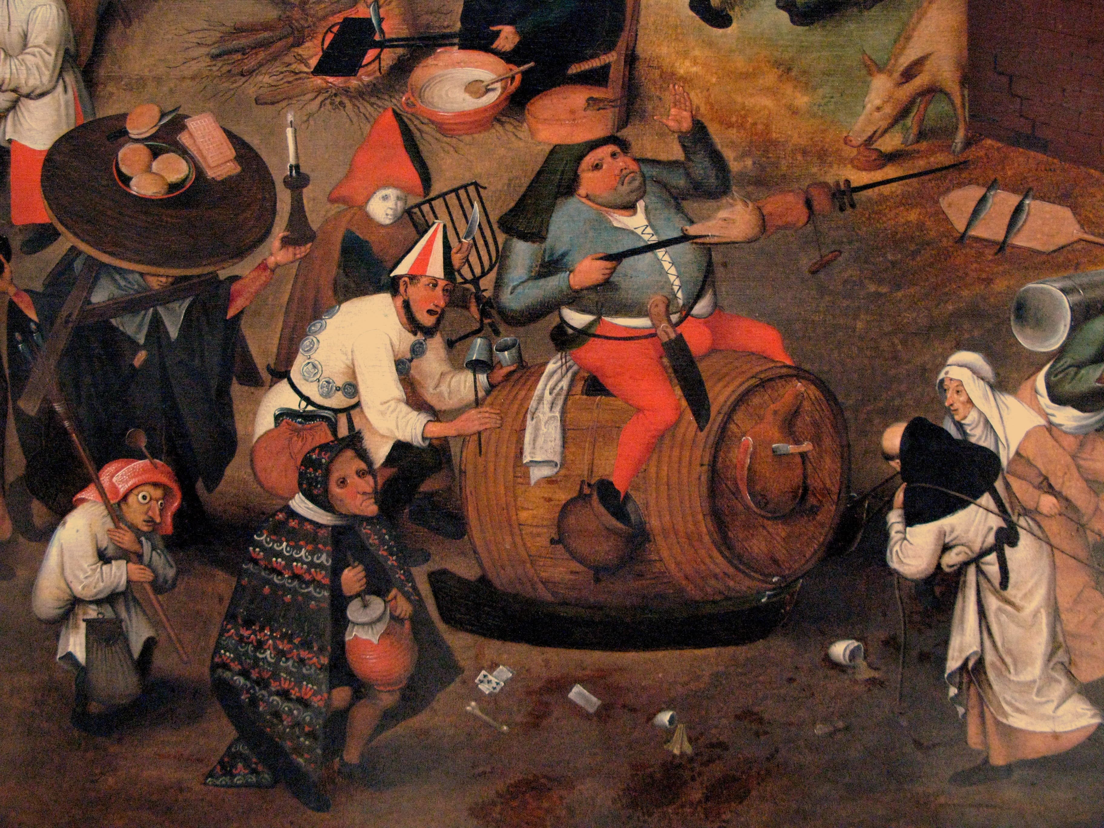 The Fight Between Carnival and Lent by Pieter Bruegel the Elder (1559)