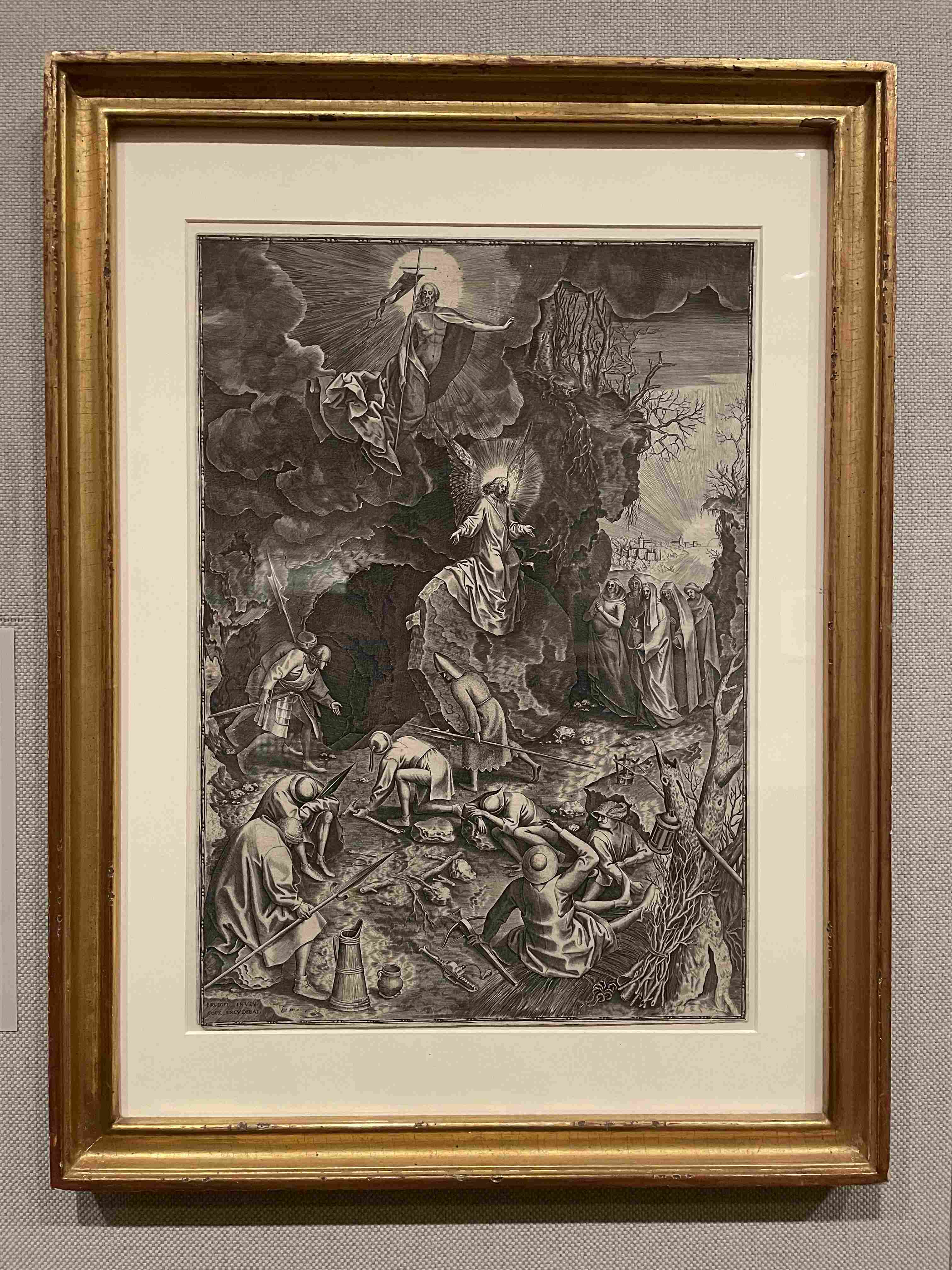 The Resurrection of Christ by Pieter Bruegel the Elder (c. 1563)