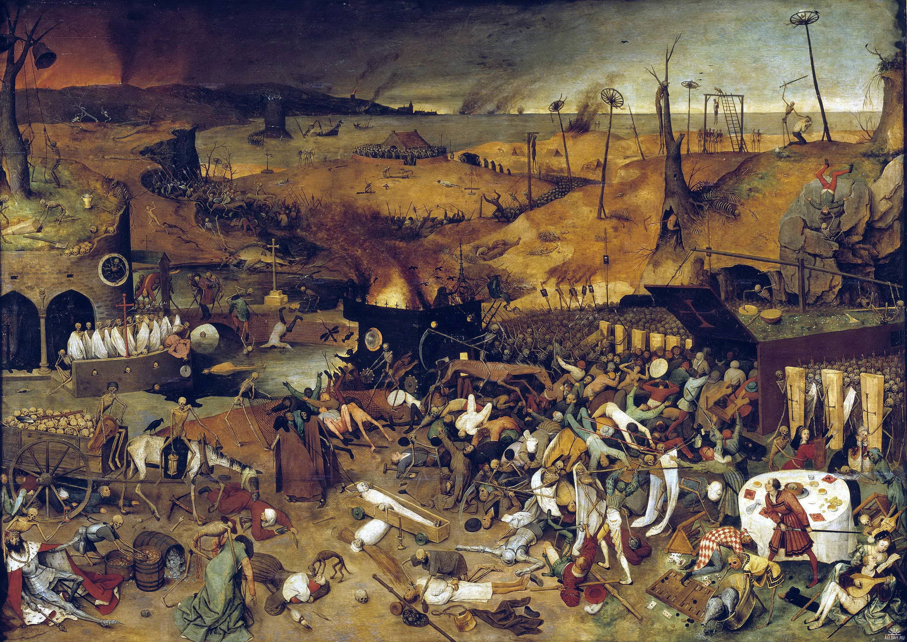 The Triumph of Death by Pieter Bruegel the Elder (c. 1562)