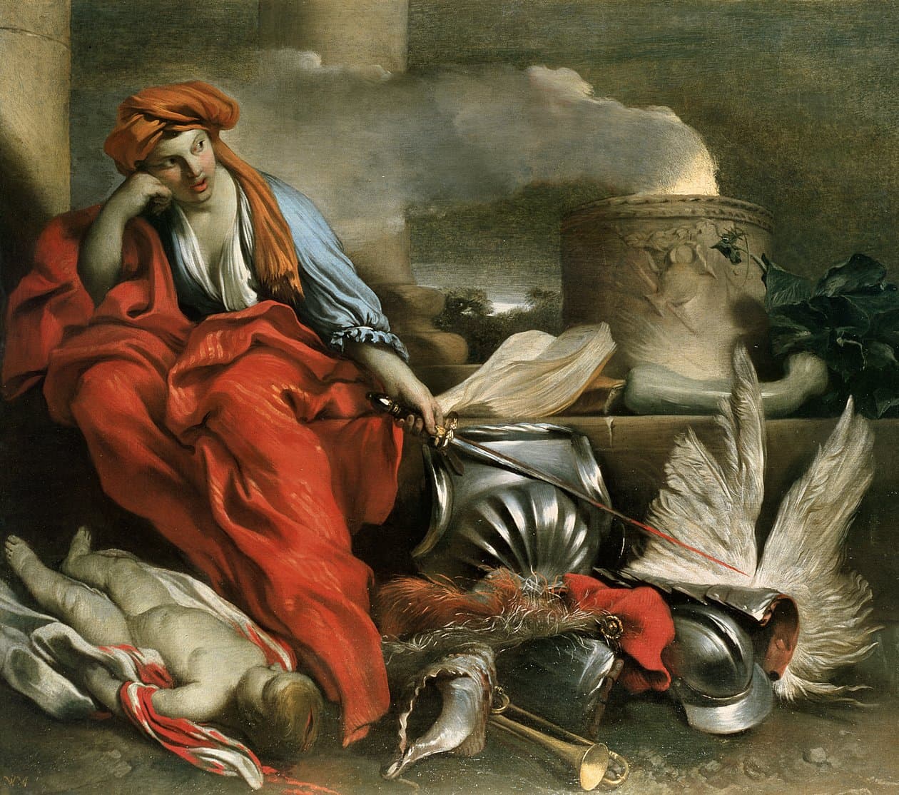 Allegory of Vanity by Simon Vouet (c. 1640)