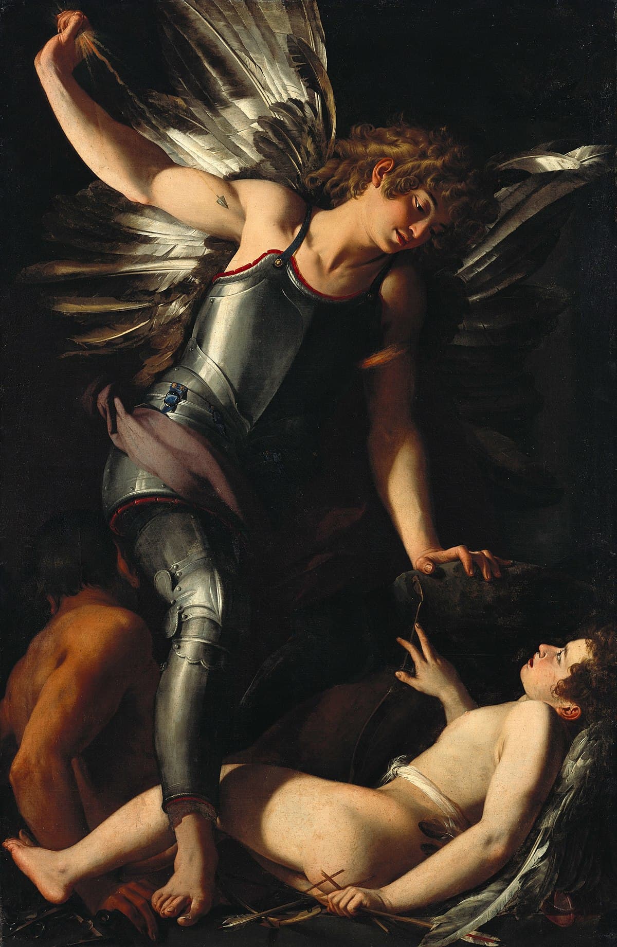 Divine Love Triumphs over Profane Love by Giovanni Baglione (1602)