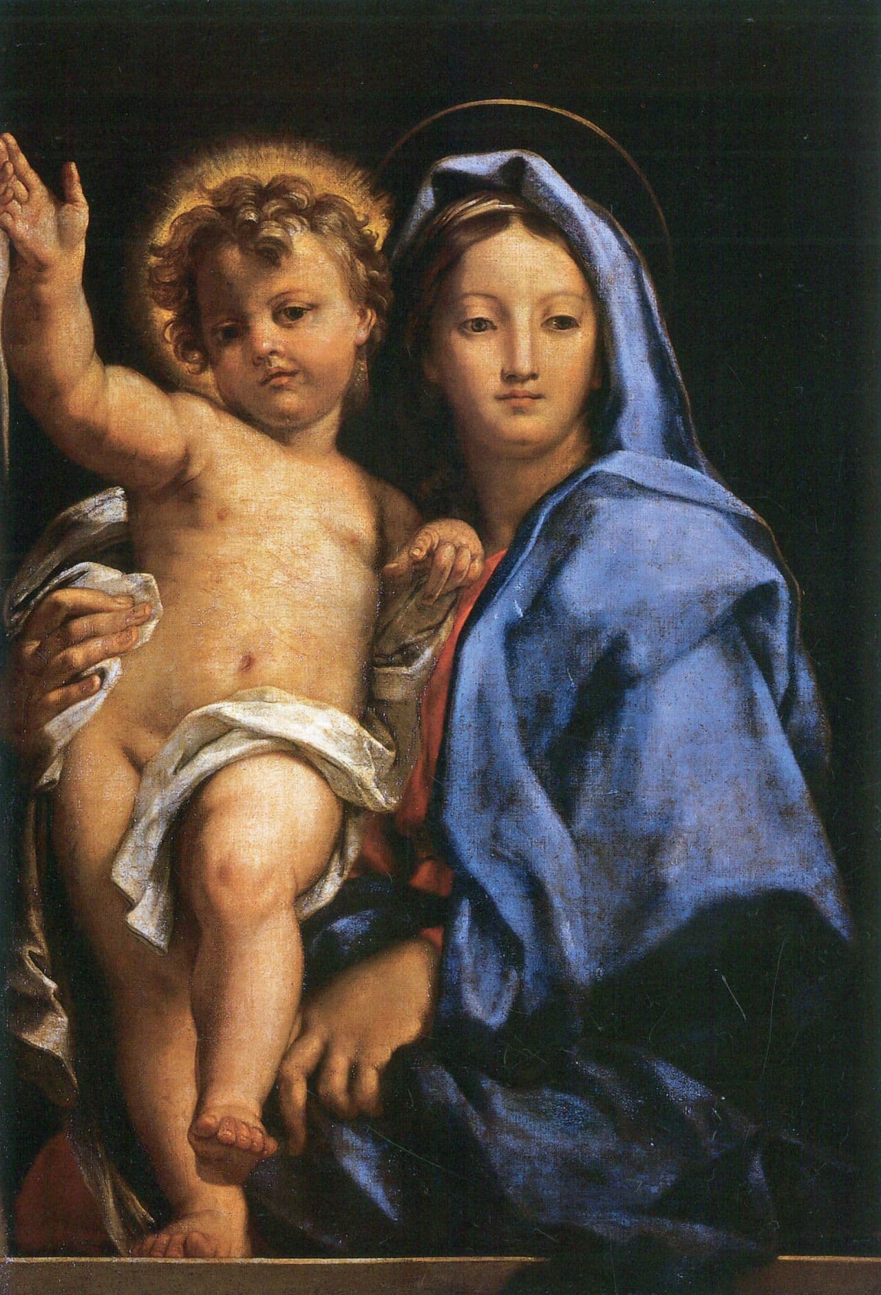 Madonna and Child by Giovanni Battista Salvi (c. 1650)