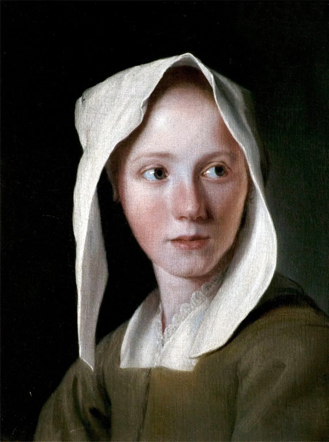 Portrait of a Young Woman by Johannes Vermeer (c. 1665–1667)