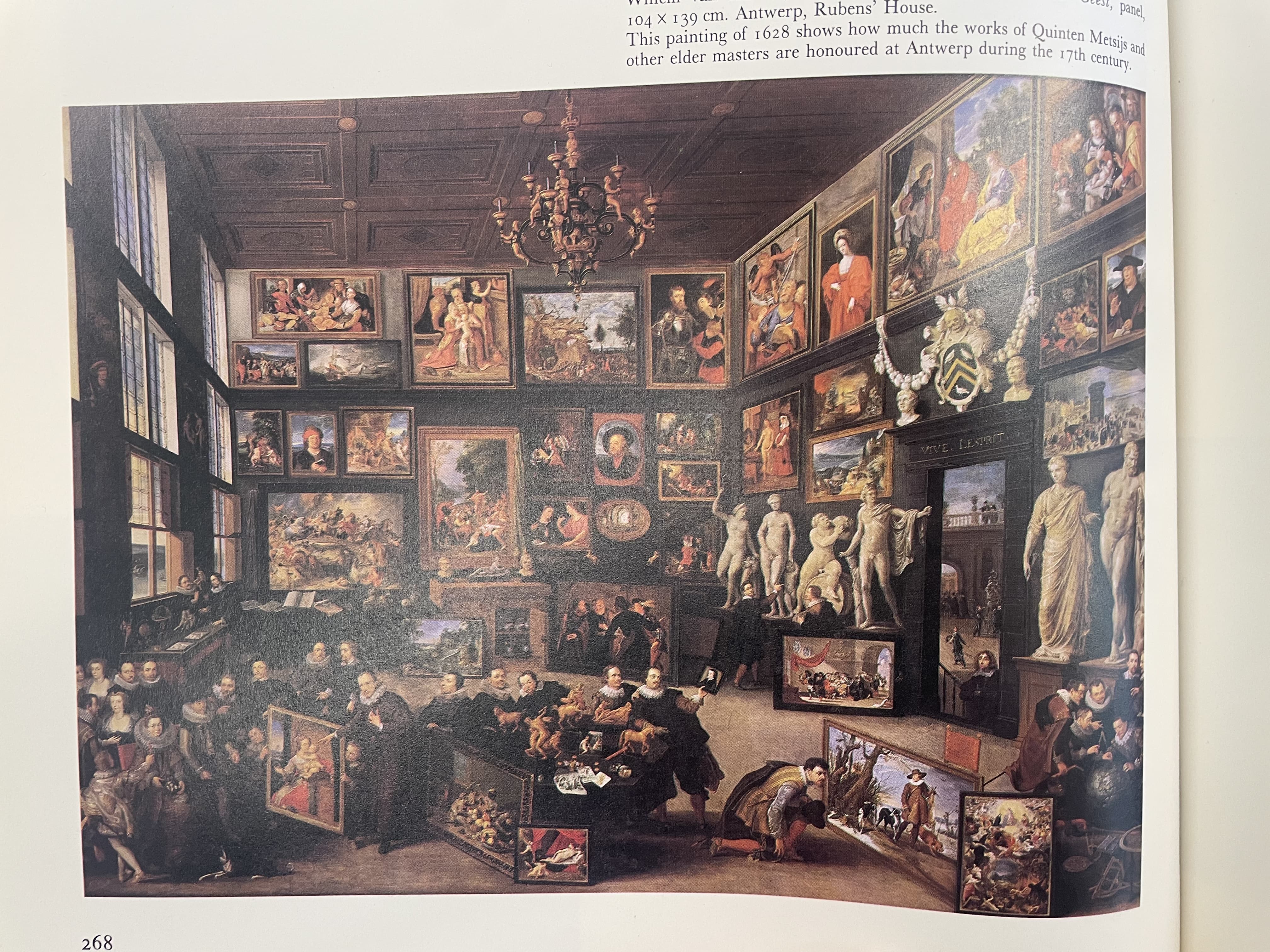The Gallery of Cornelis van der Geest by Willem van Haecht (1628)