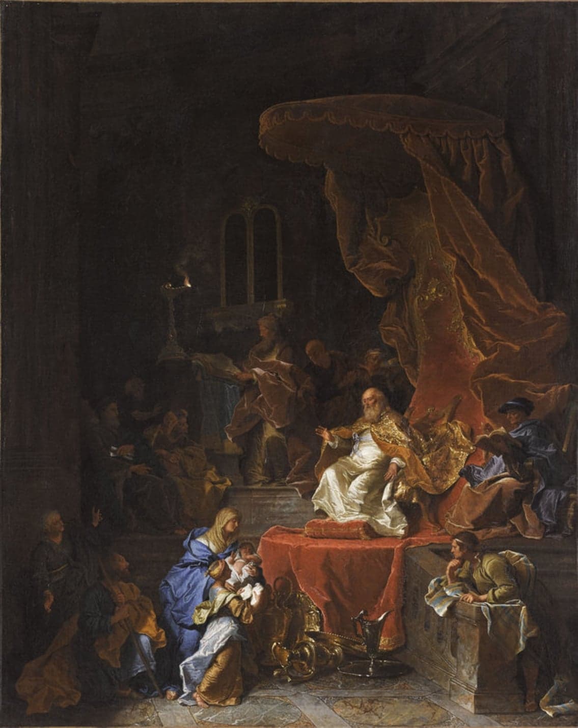The Judgment of Solomon by Luca Giordano (c. 1680-1685)