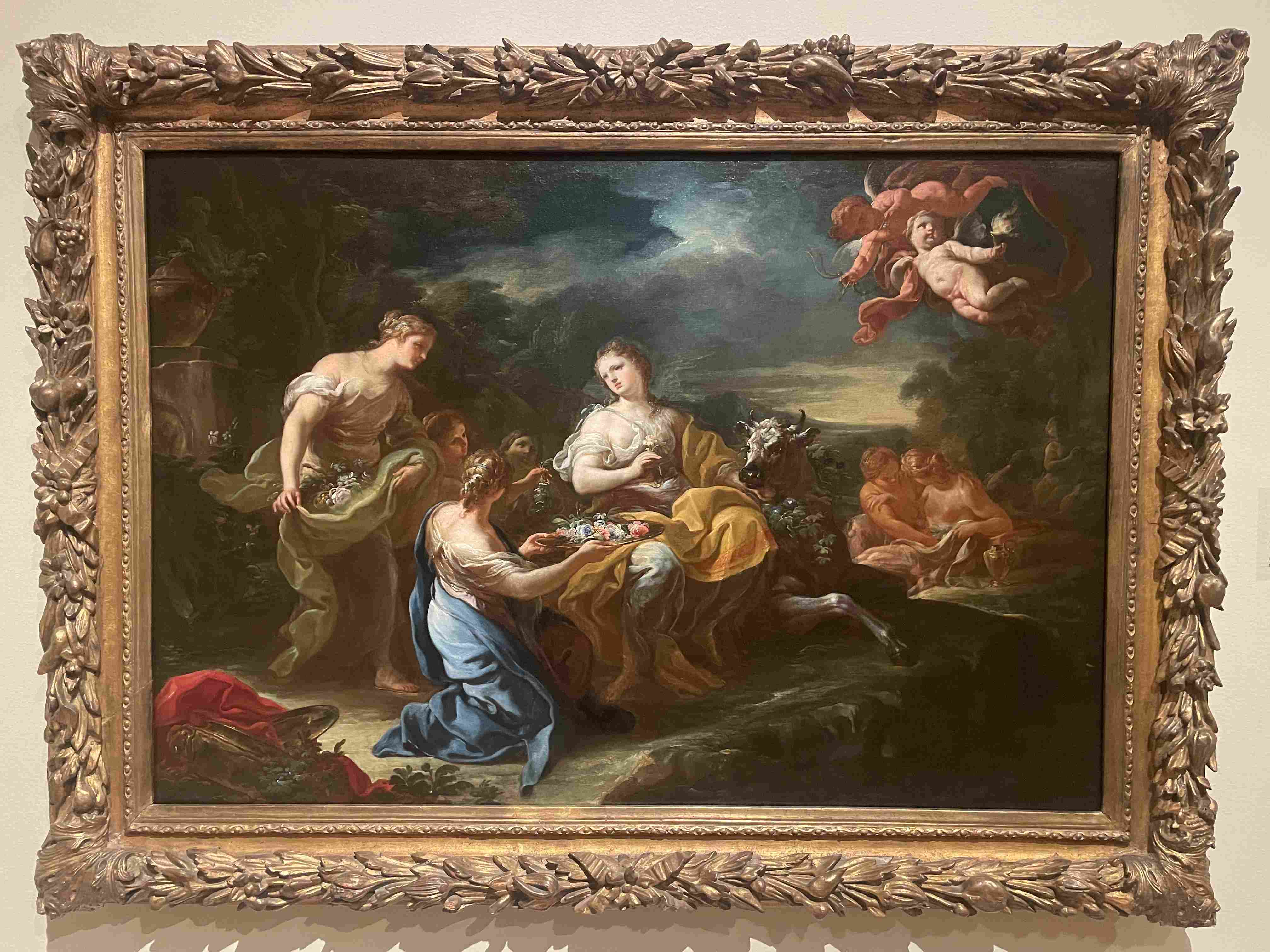 The Rape of Europa by Luca Giordano (c. 1675–1680)