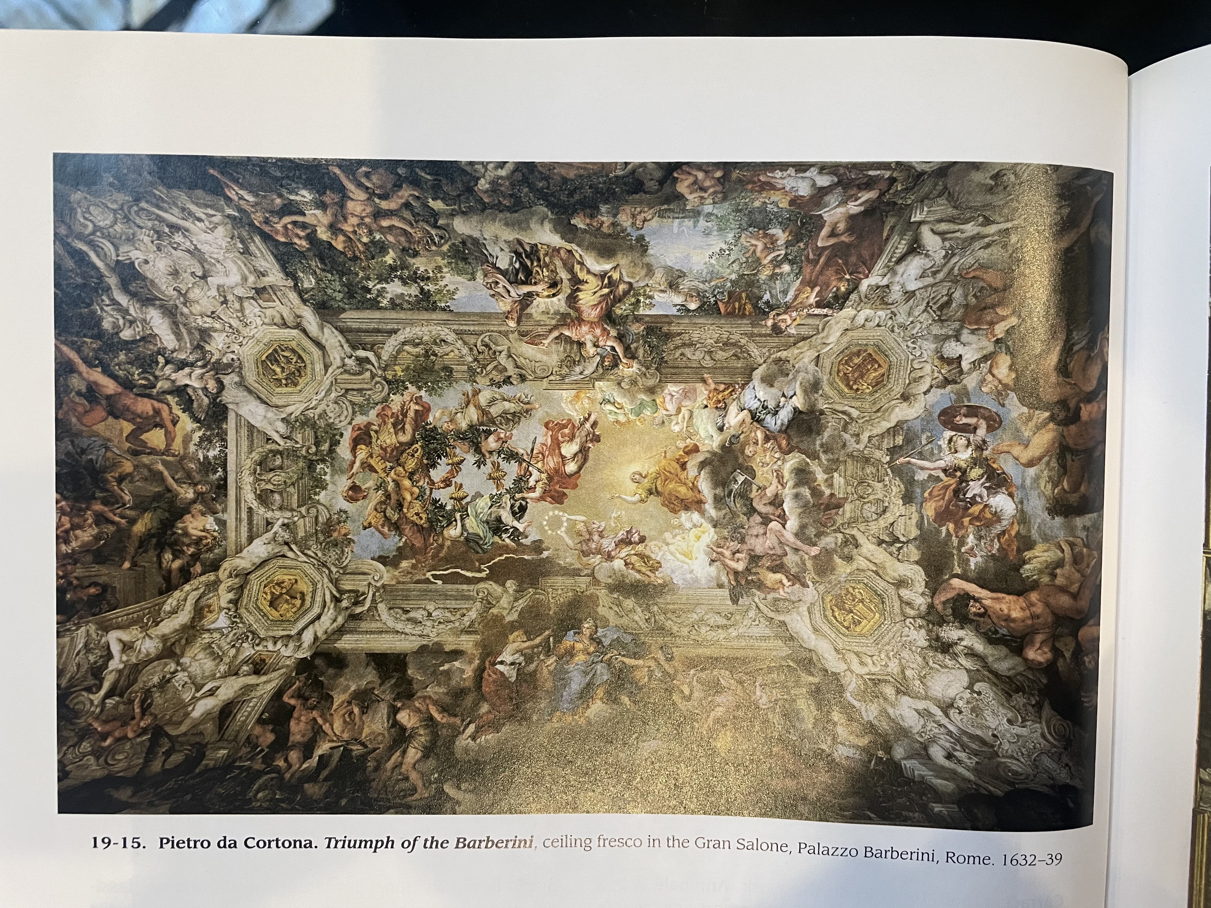 Triumph of the Barberini by Pietro da Cortona (1632-39)