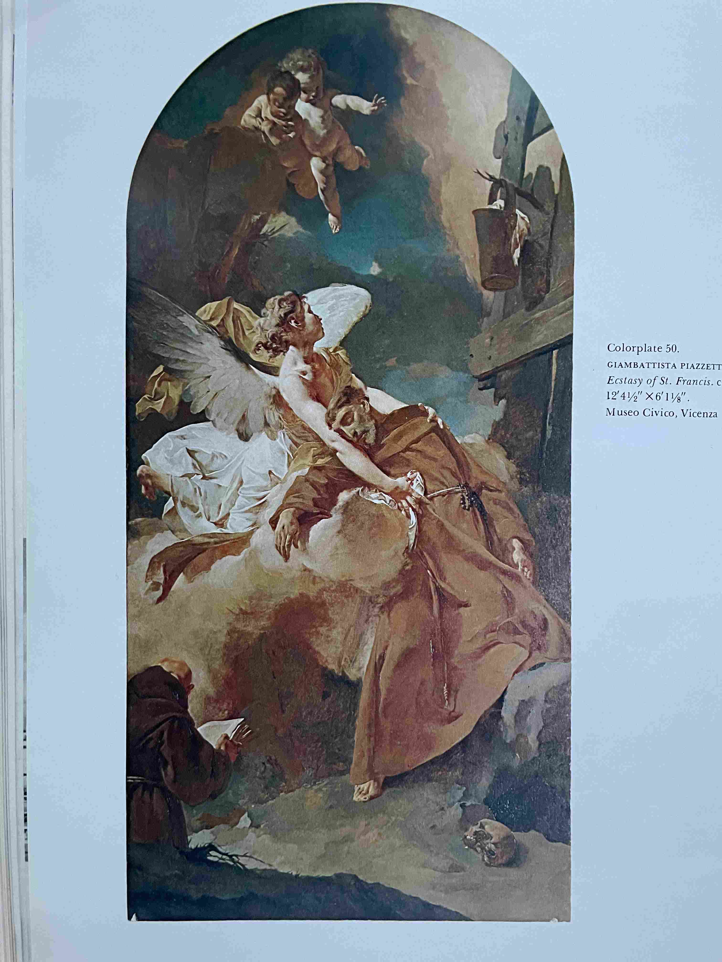Ecstasy of St. Francis by Giambattista Piazzetta (c. 1730)