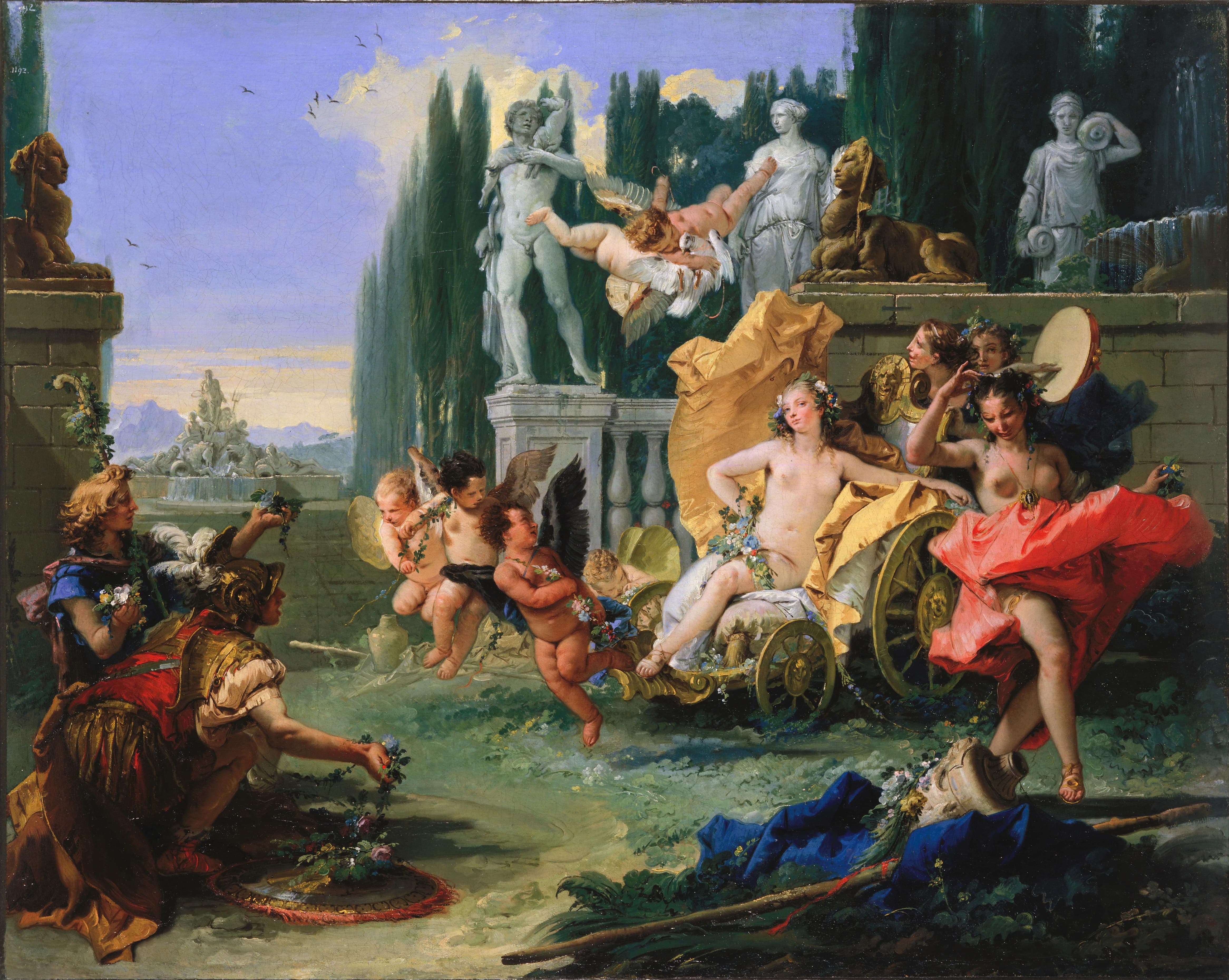 The Empire of Flora by Giovanni Battista Tiepolo (c. 1743)