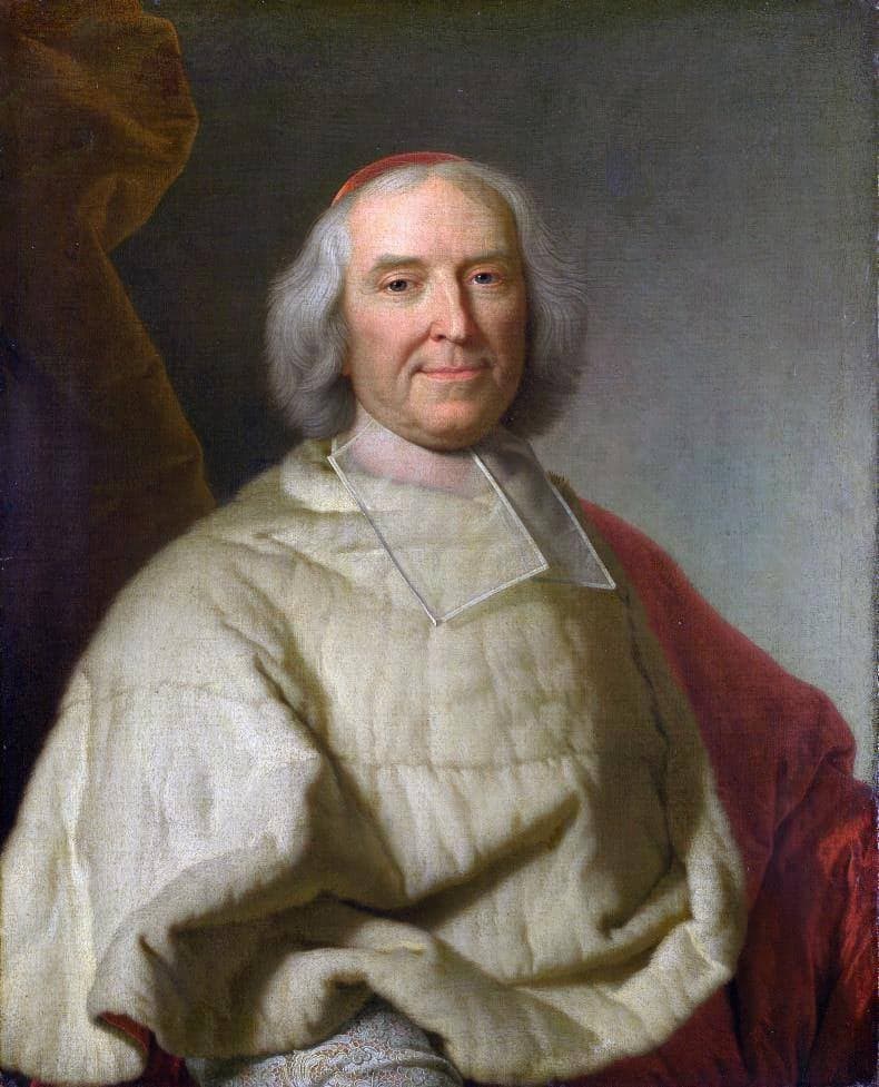 Portrait of Cardinal Melchior de Polignac by Hyacinthe Rigaud (c. 1730–1735)