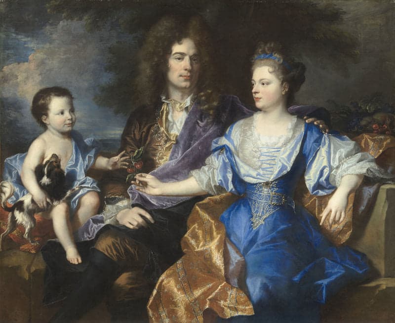 Portrait of the Artist's Family by Nicolas de Largillière (c. 1704)