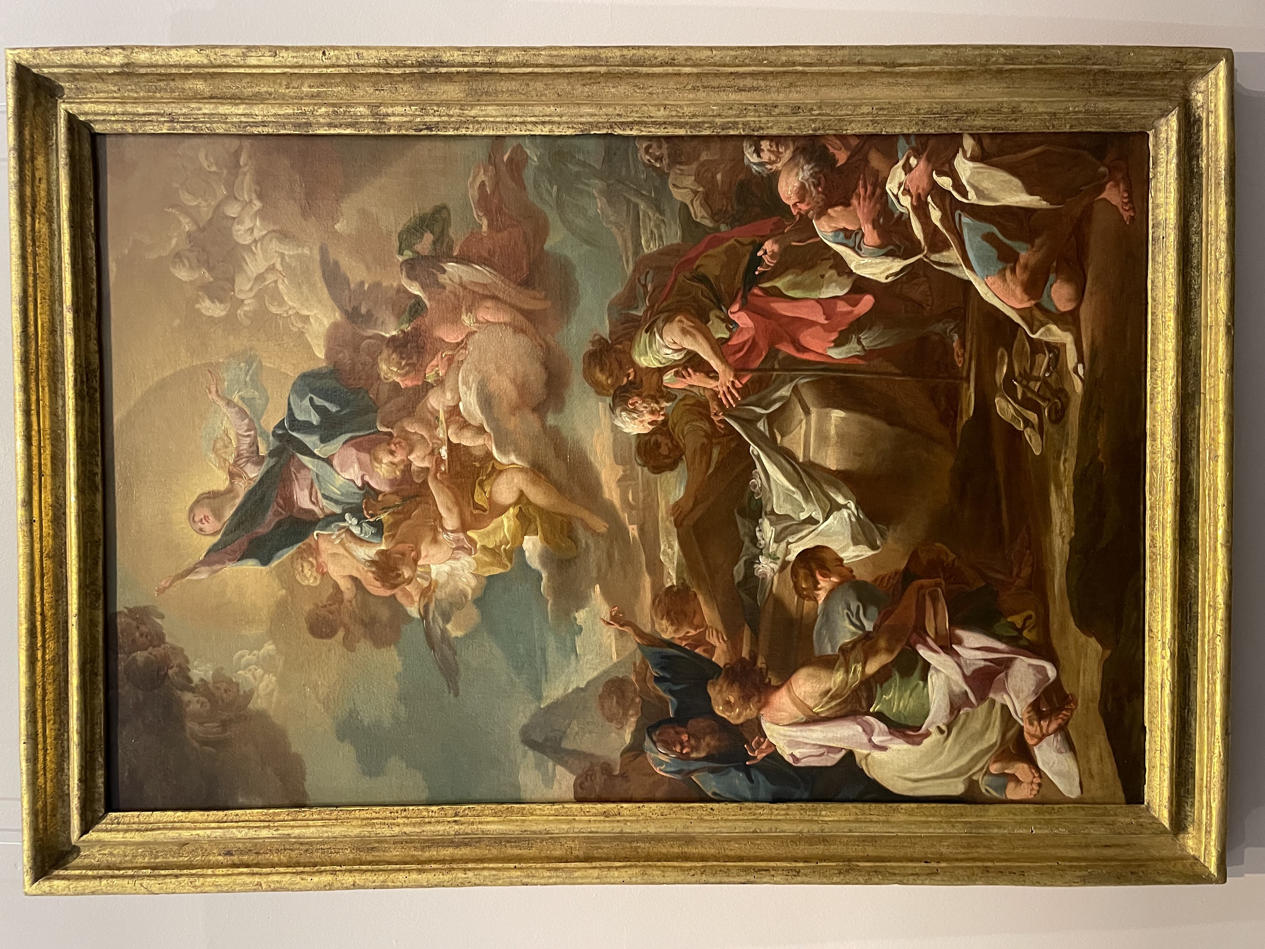 The Assumption of the Virgin by Corrado Giaquinto (c. 1750-1755)