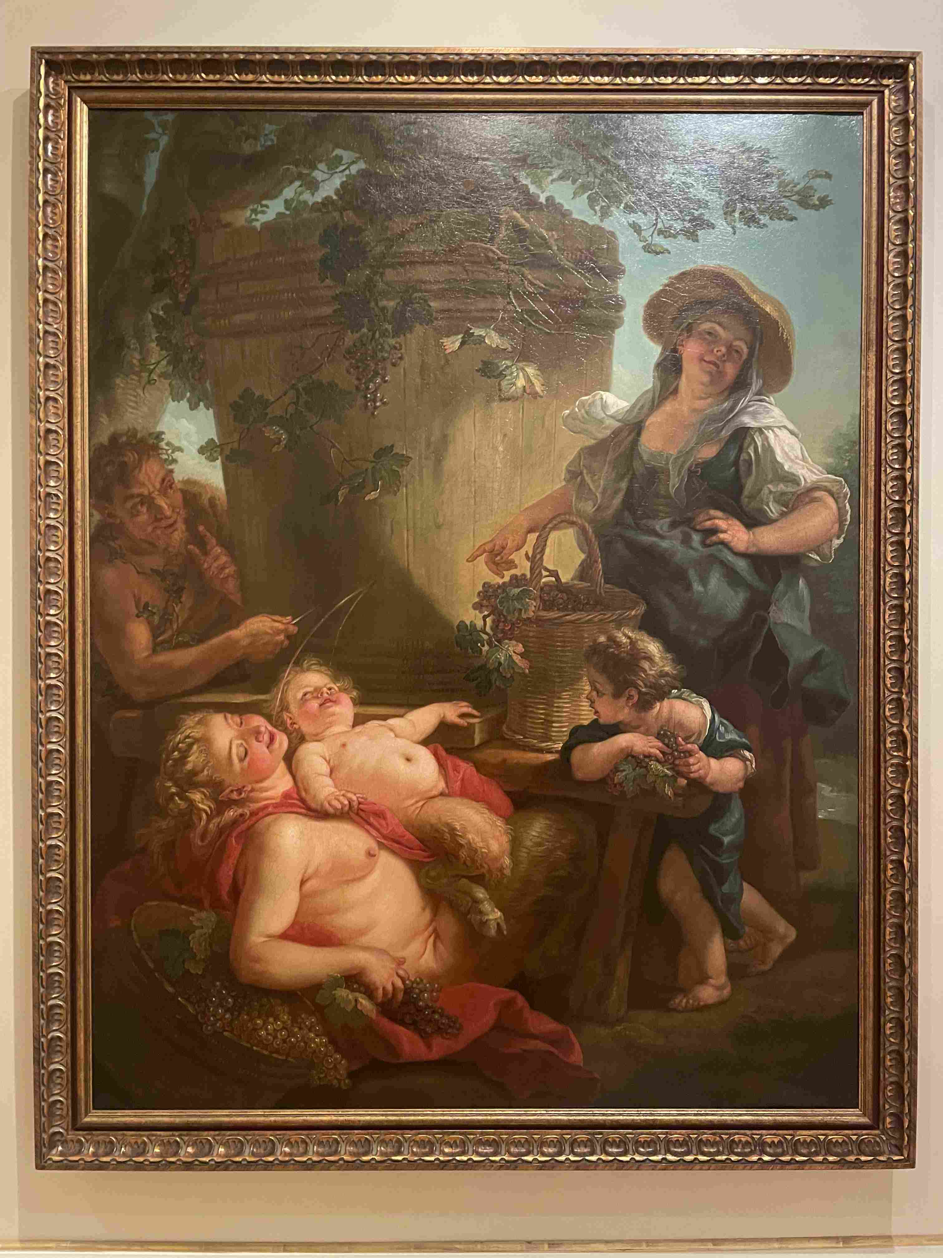 The Education of Bacchus by François Boucher (c. 1745)