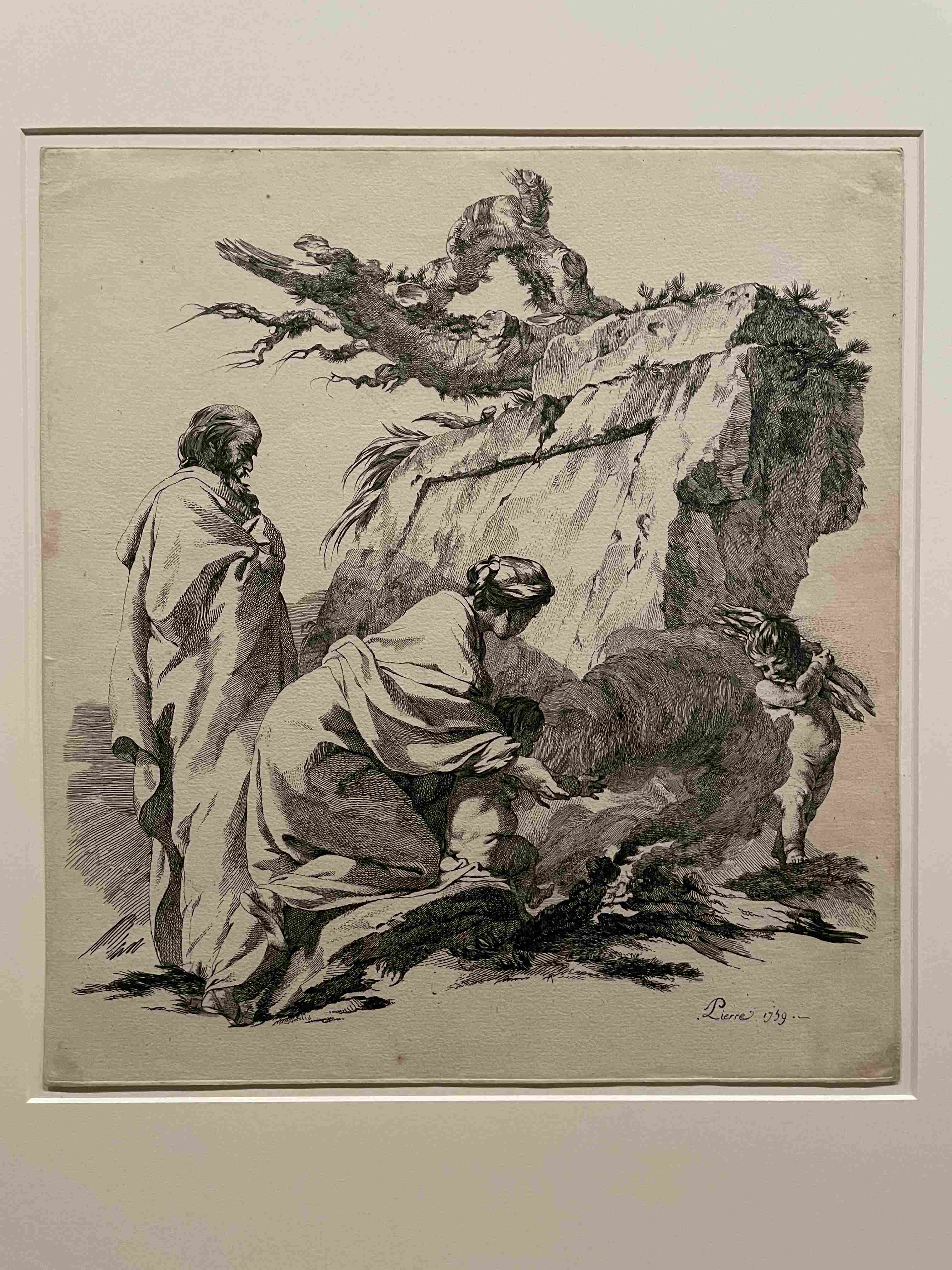 The Finding of Moses by Jean-Baptiste Marie Pierre (1759)