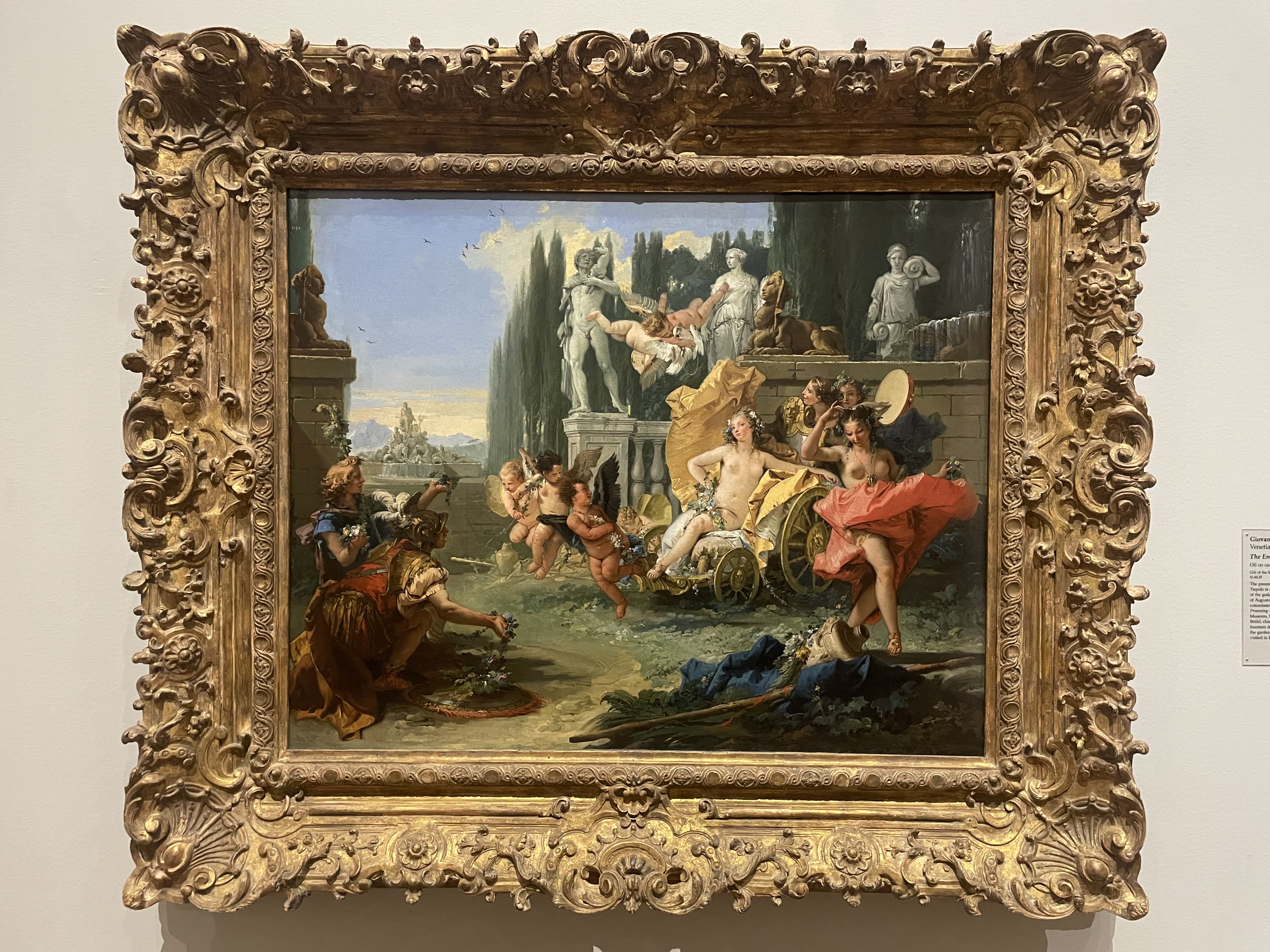 The Triumph of Venus by Giovanni Battista Tiepolo (c. 1743)