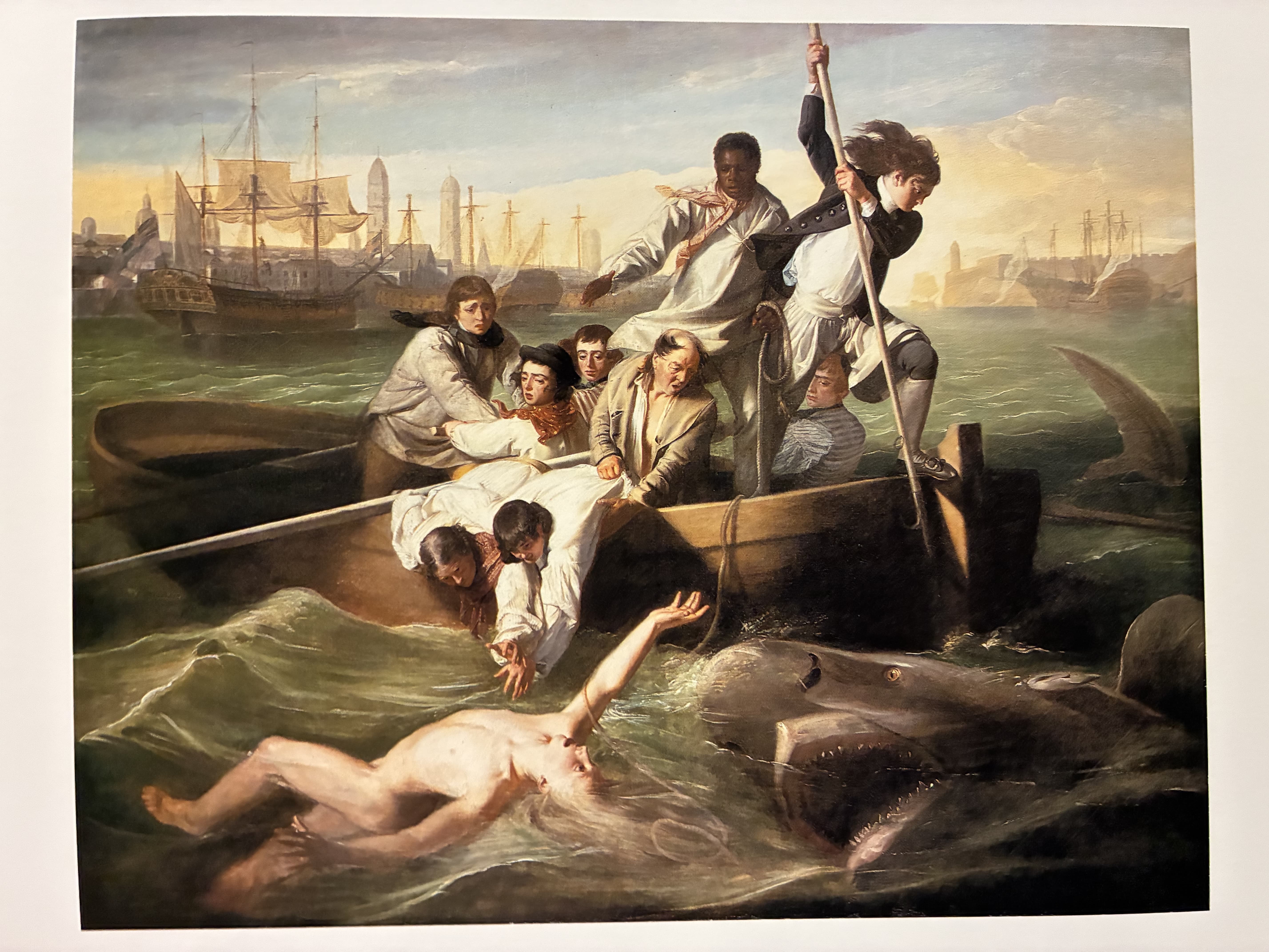 Watson and the Shark by John Singleton Copley (1778)