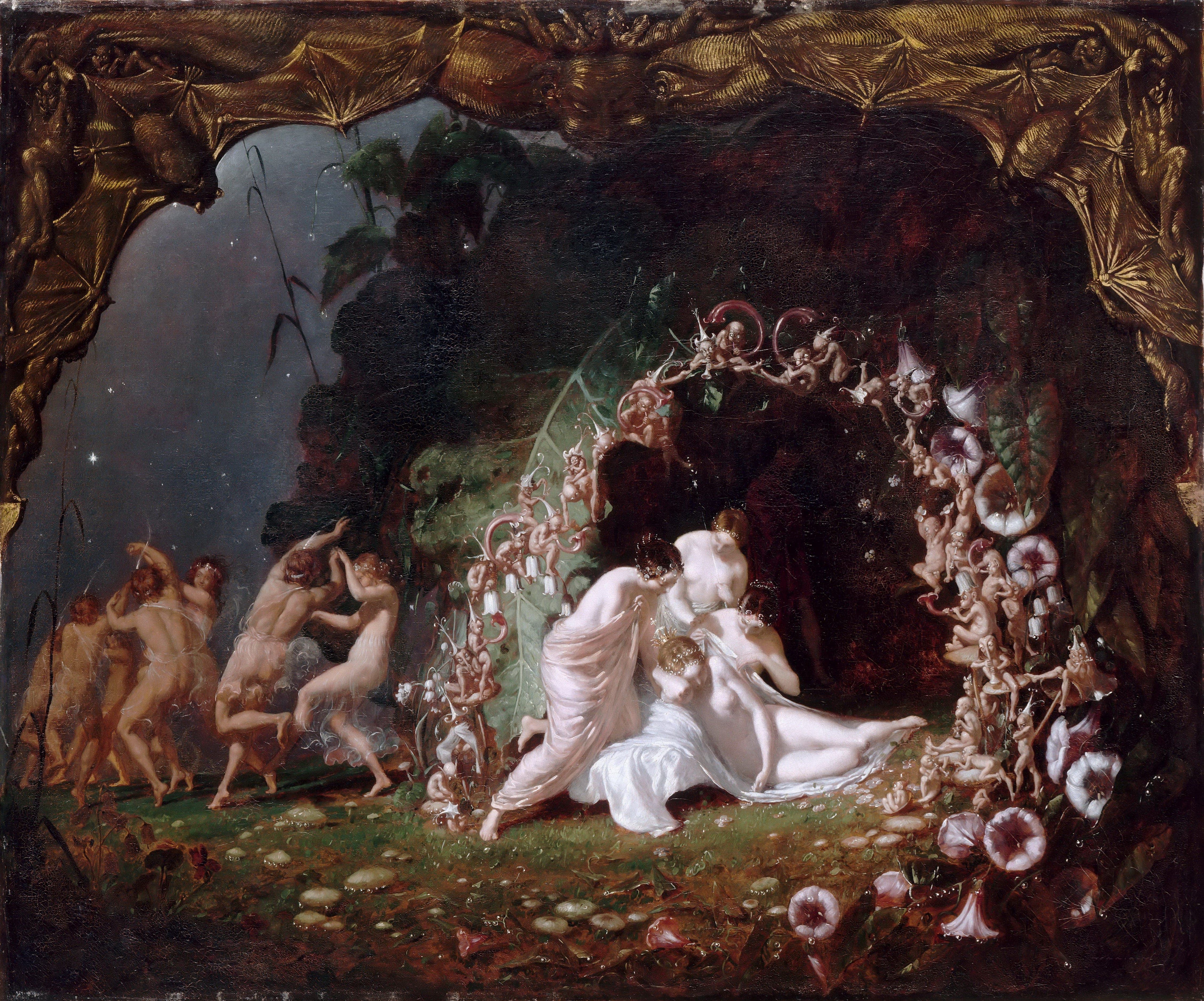 A Midsummer Night's Dream by John Simmons (1860)