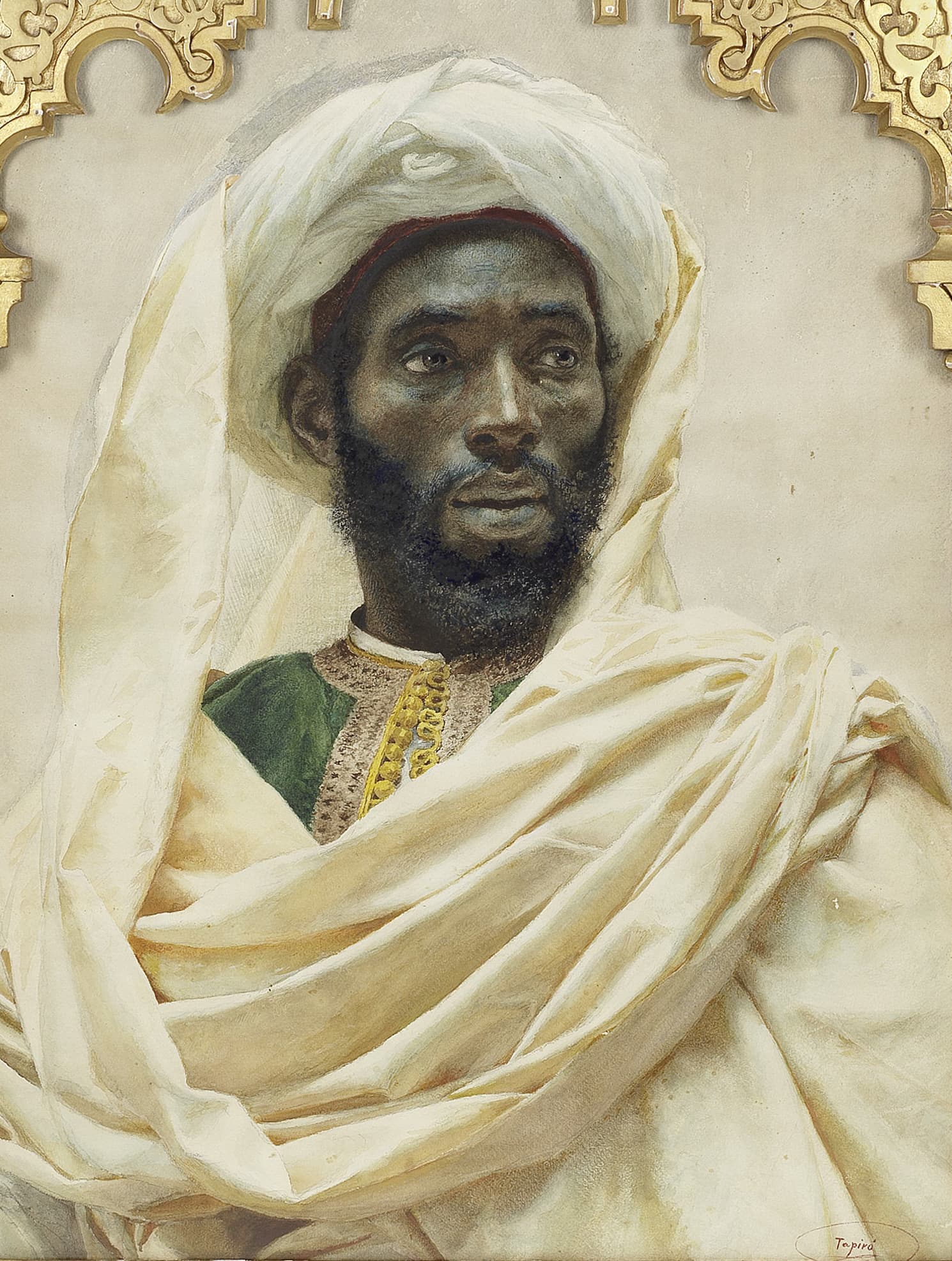A Moor by Josep Tapiró i Baró (c. 1880)