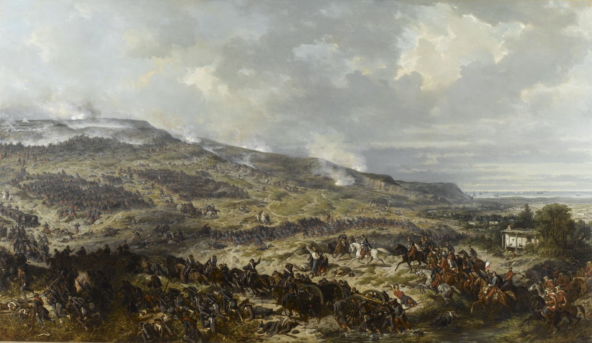 adolphe yvon the battle of the alma (c 1855)