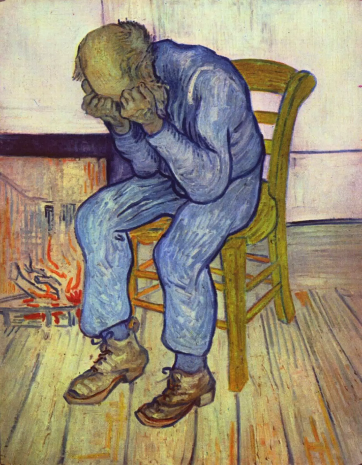 At Eternity's Gate by Vincent van Gogh (1890)