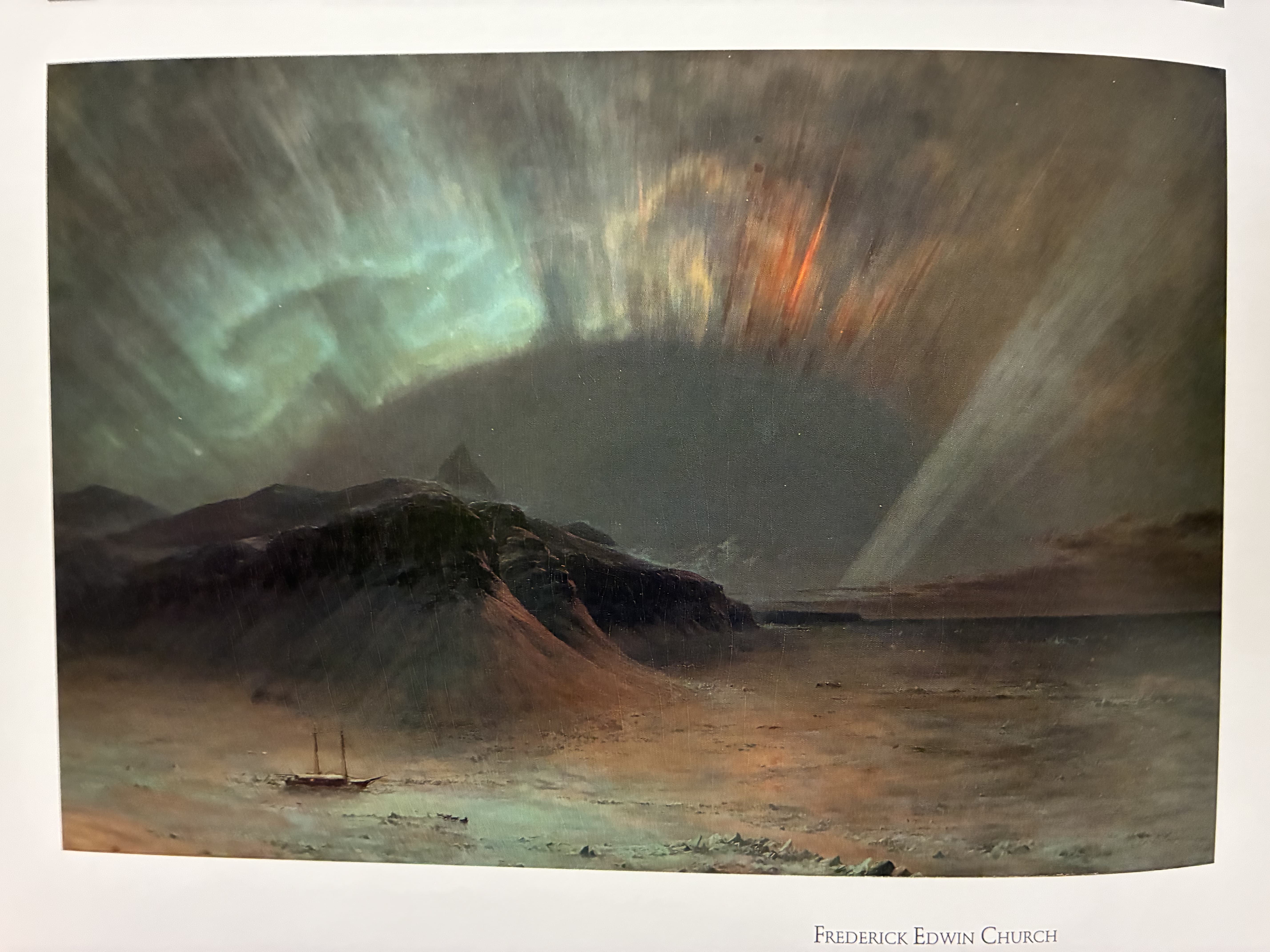 Aurora Borealis by Frederic Edwin Church (1865)