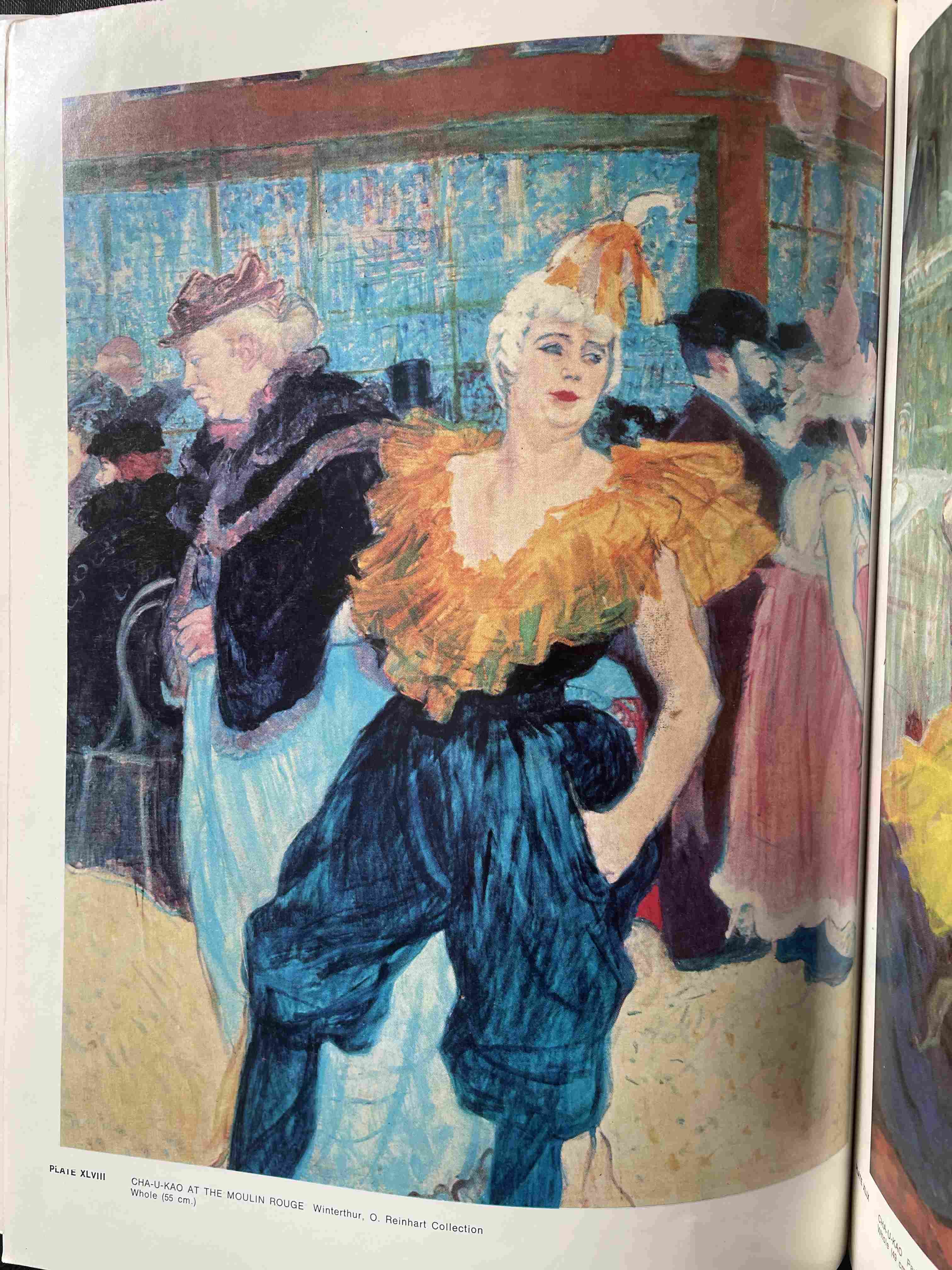 Cha-U-Kao at the Moulin Rouge by Henri de Toulouse-Lautrec (1895)