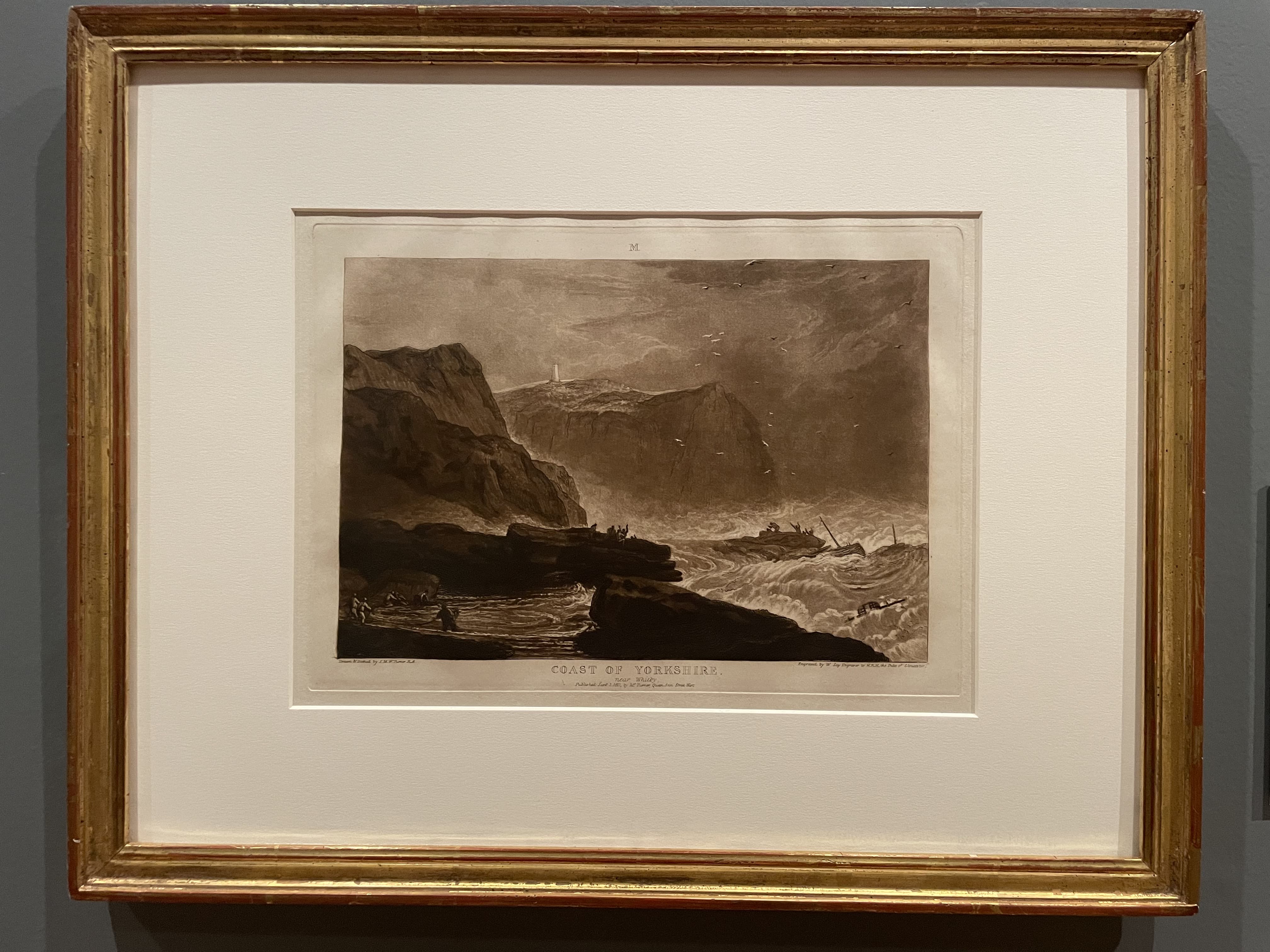 Coast of Yorkshire by Joseph Mallord William Turner (1811)