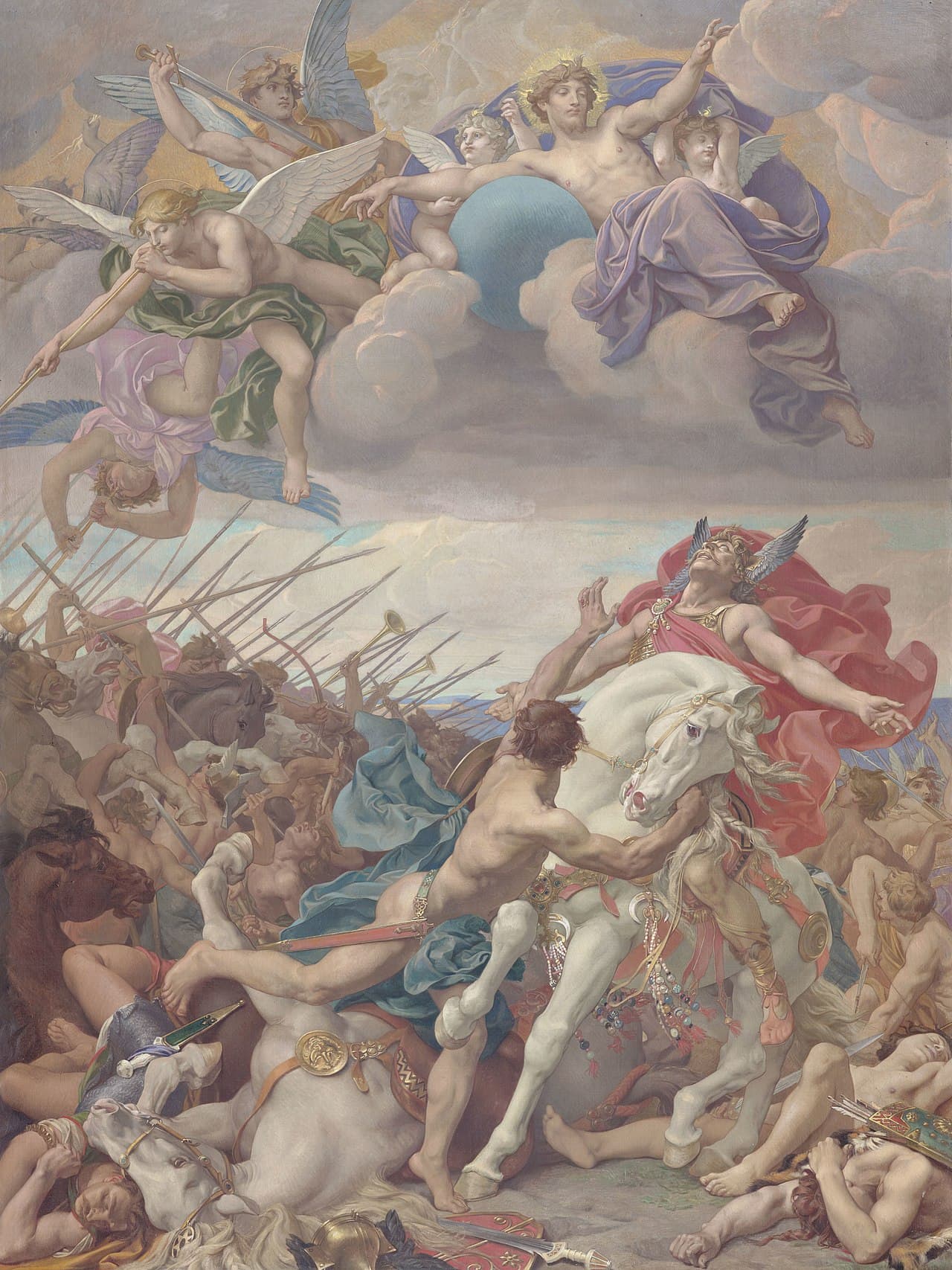 frdric montenard the victory of the cross la victoire de la croix (c 1892)