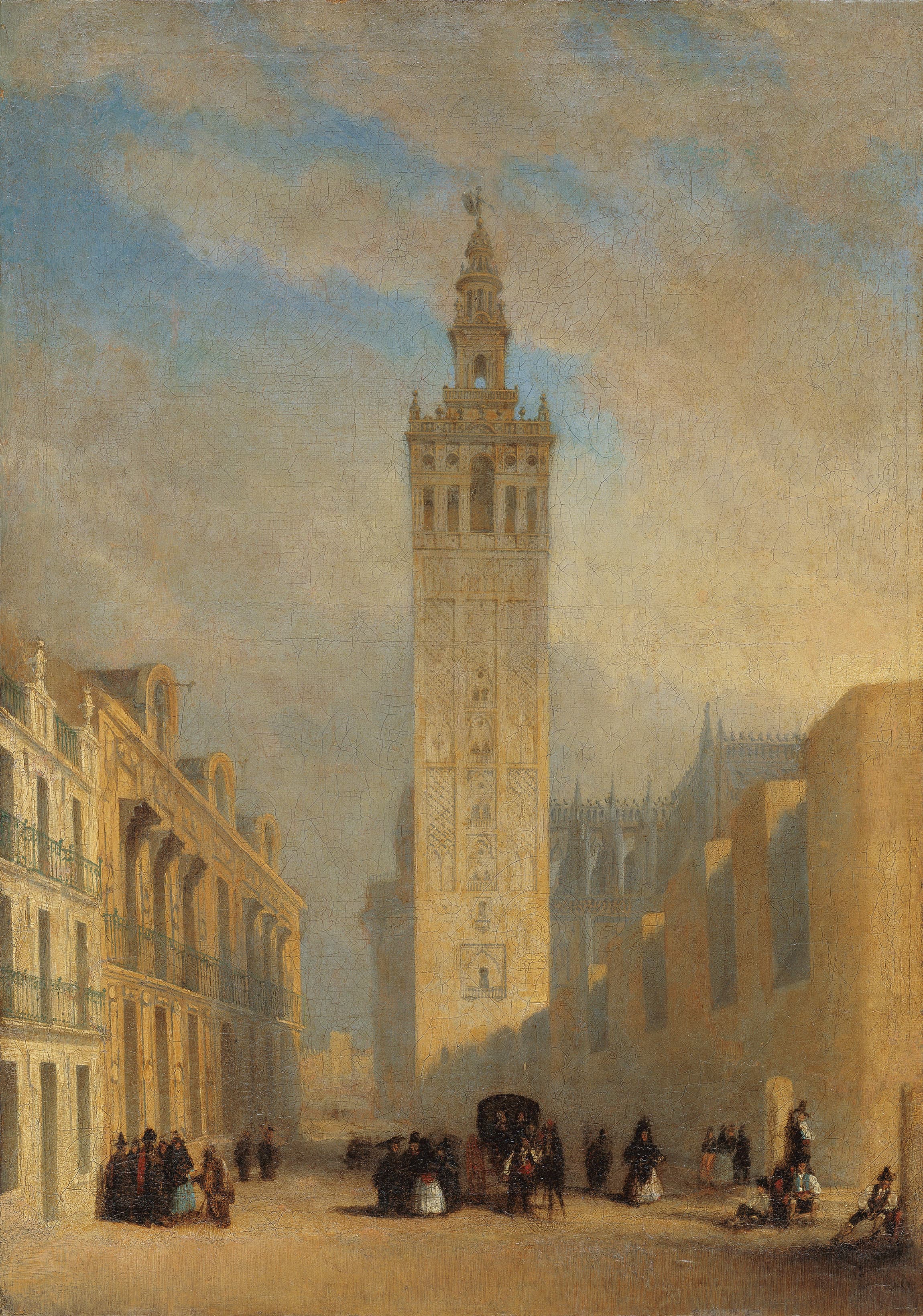jenaro prez de villaamil la giralda sevilla (c 1840)