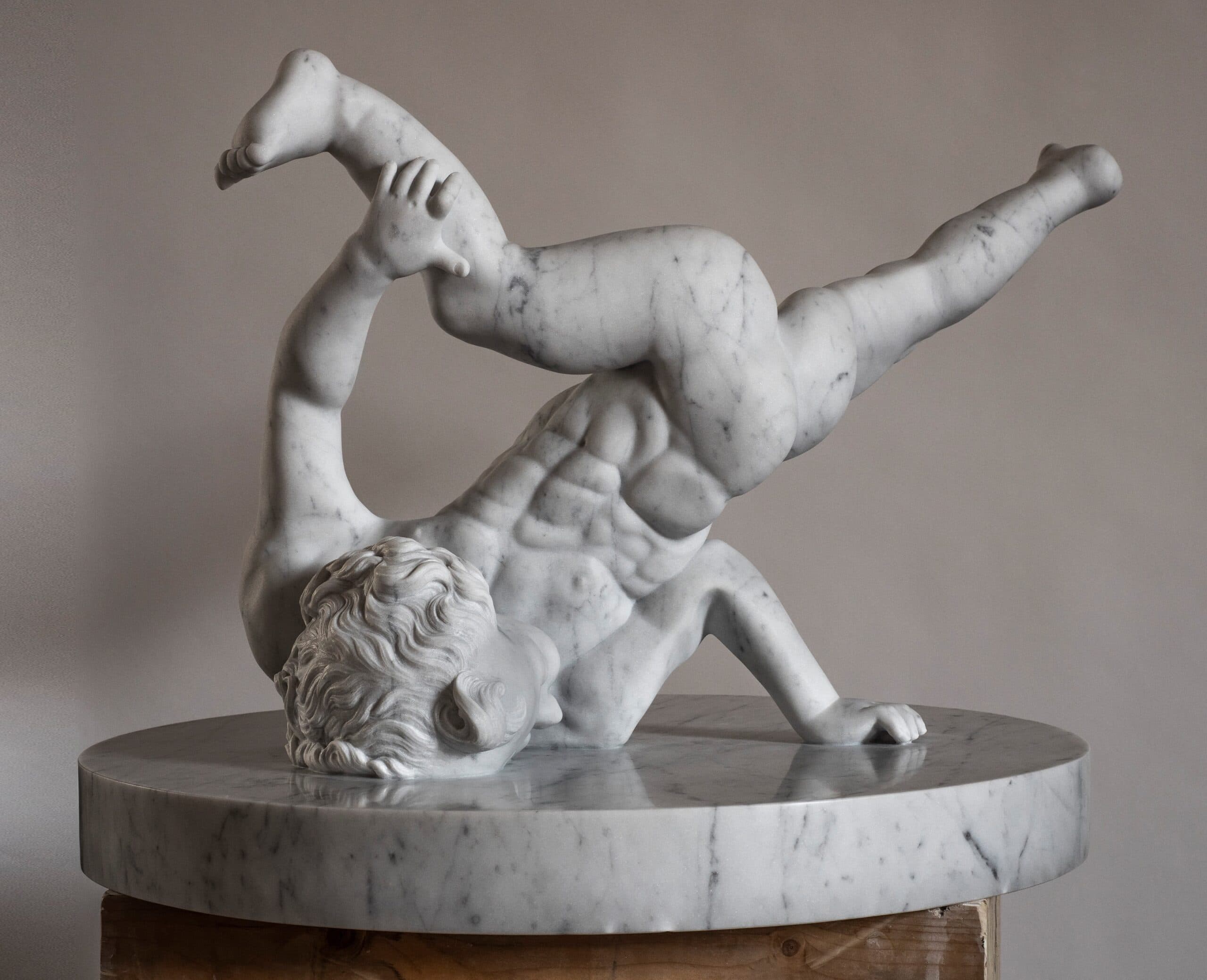 L'Ange Déchu (The Fallen Angel) by Paul Dubois (1873)