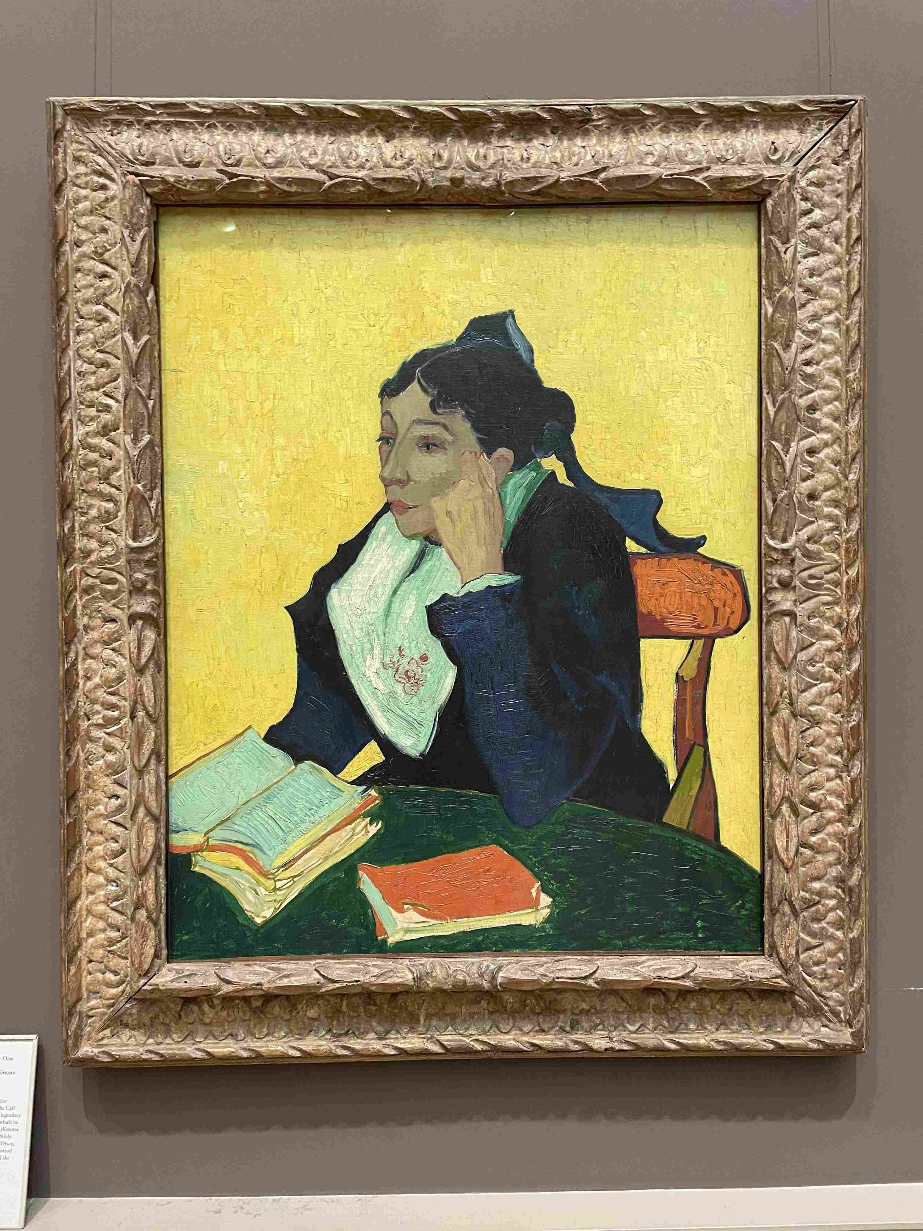 L'Arlésienne (Madame Ginoux) by Vincent van Gogh (1888)