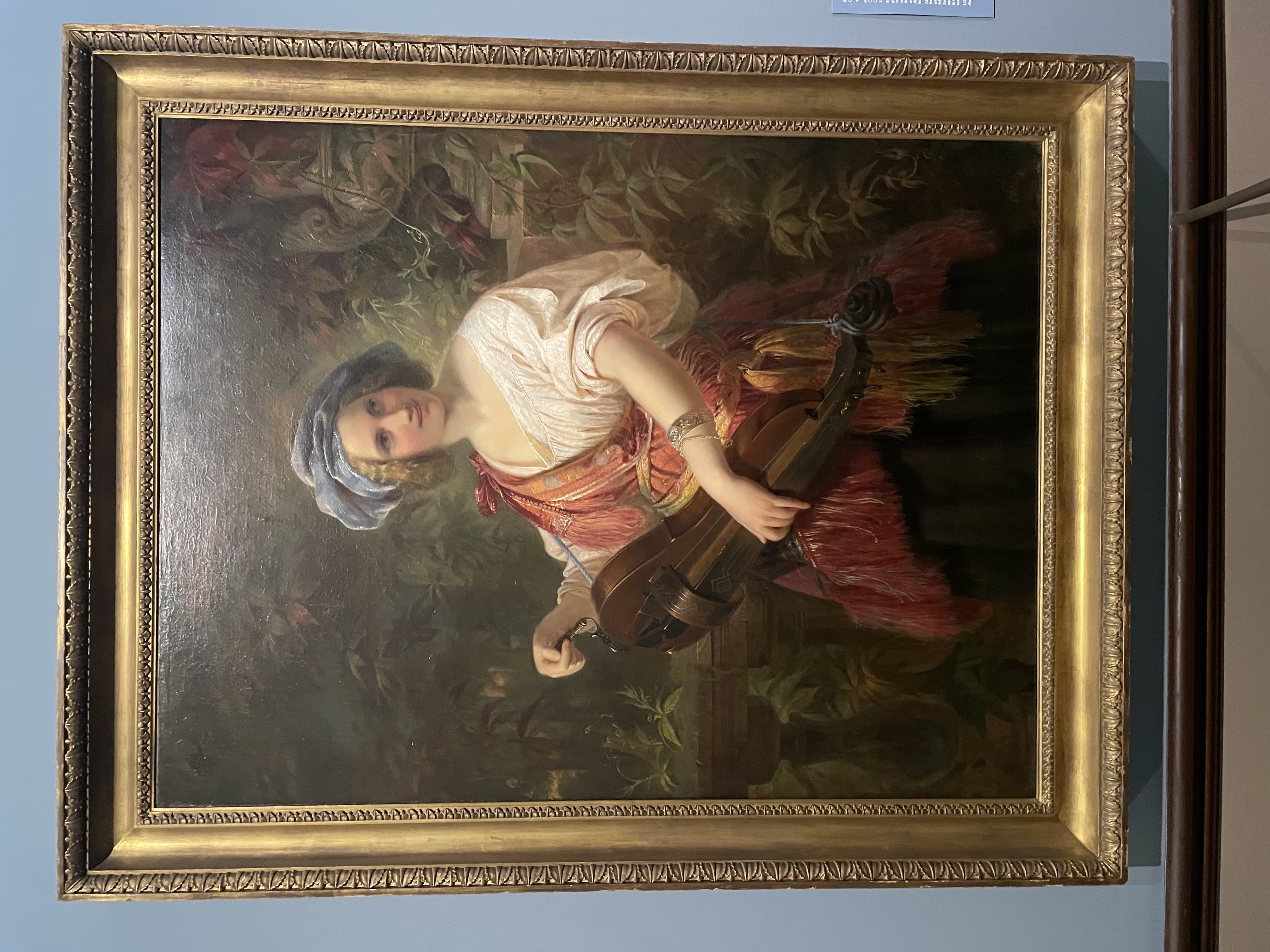 La Joueuse de Vielle by William-Adolphe Bouguereau (1874)