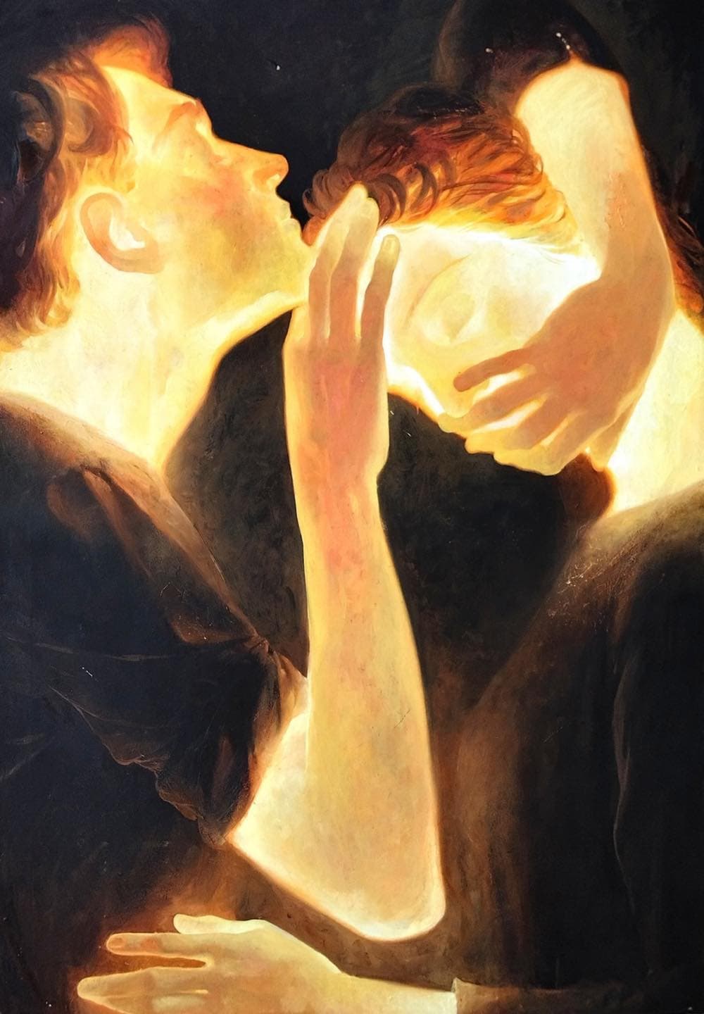 Le Baiser (The Kiss) by Jean-Léon Gérôme (c. 1890)