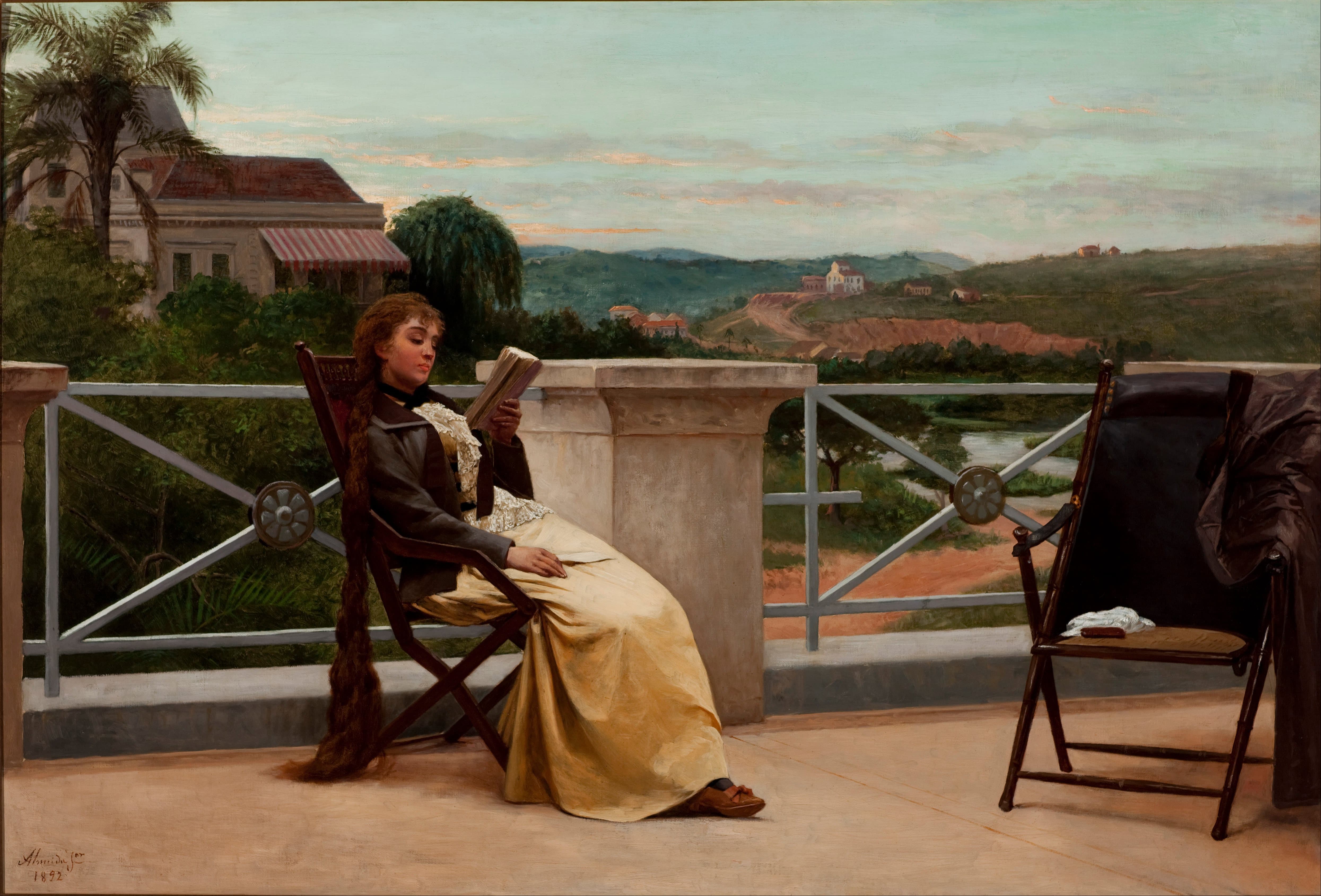 Leitura by José Ferraz de Almeida Júnior (1892)