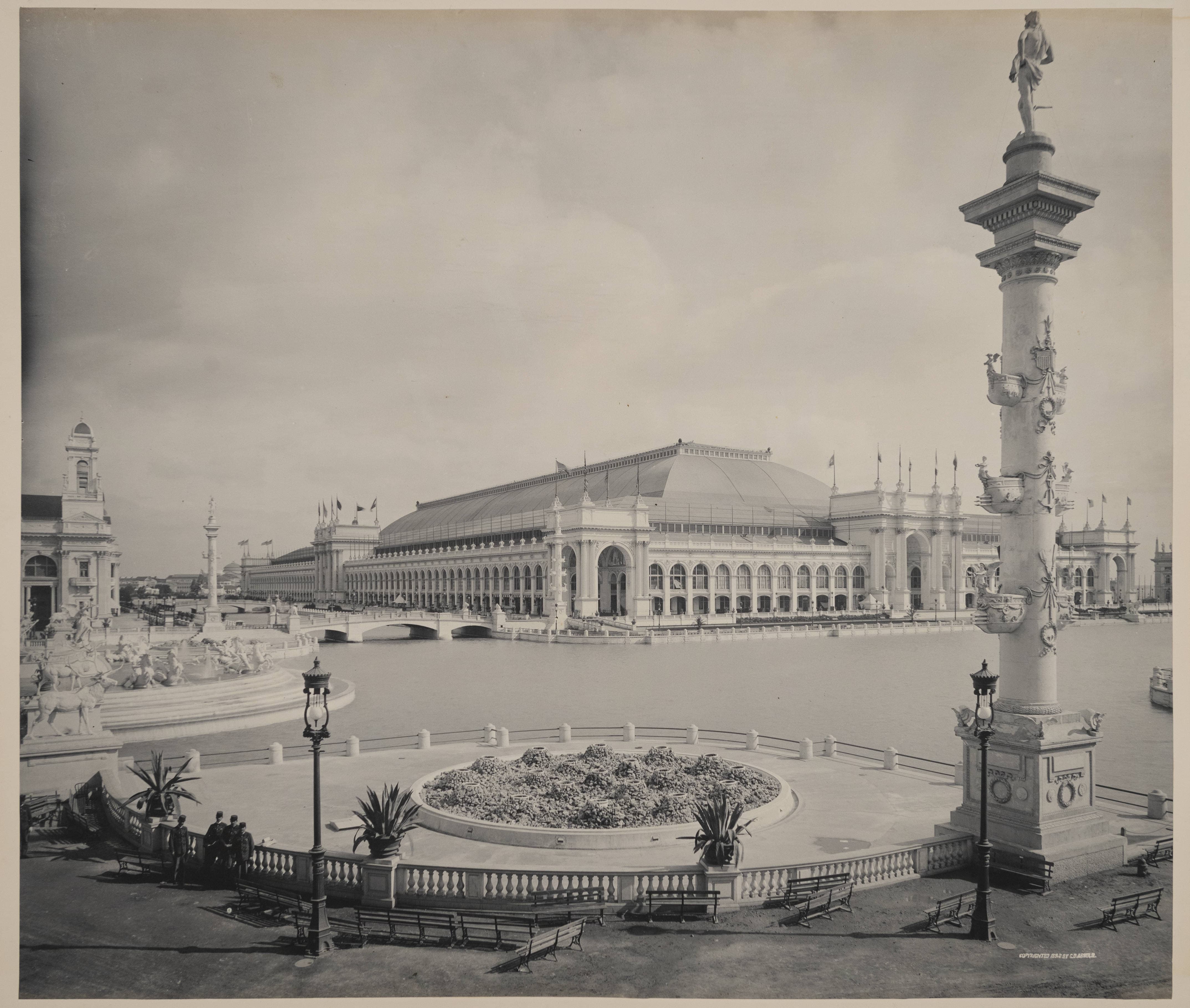 Manufactures and Liberal Arts Building, World's Columbian Exposition by Charles Dudley Arnold (1892)