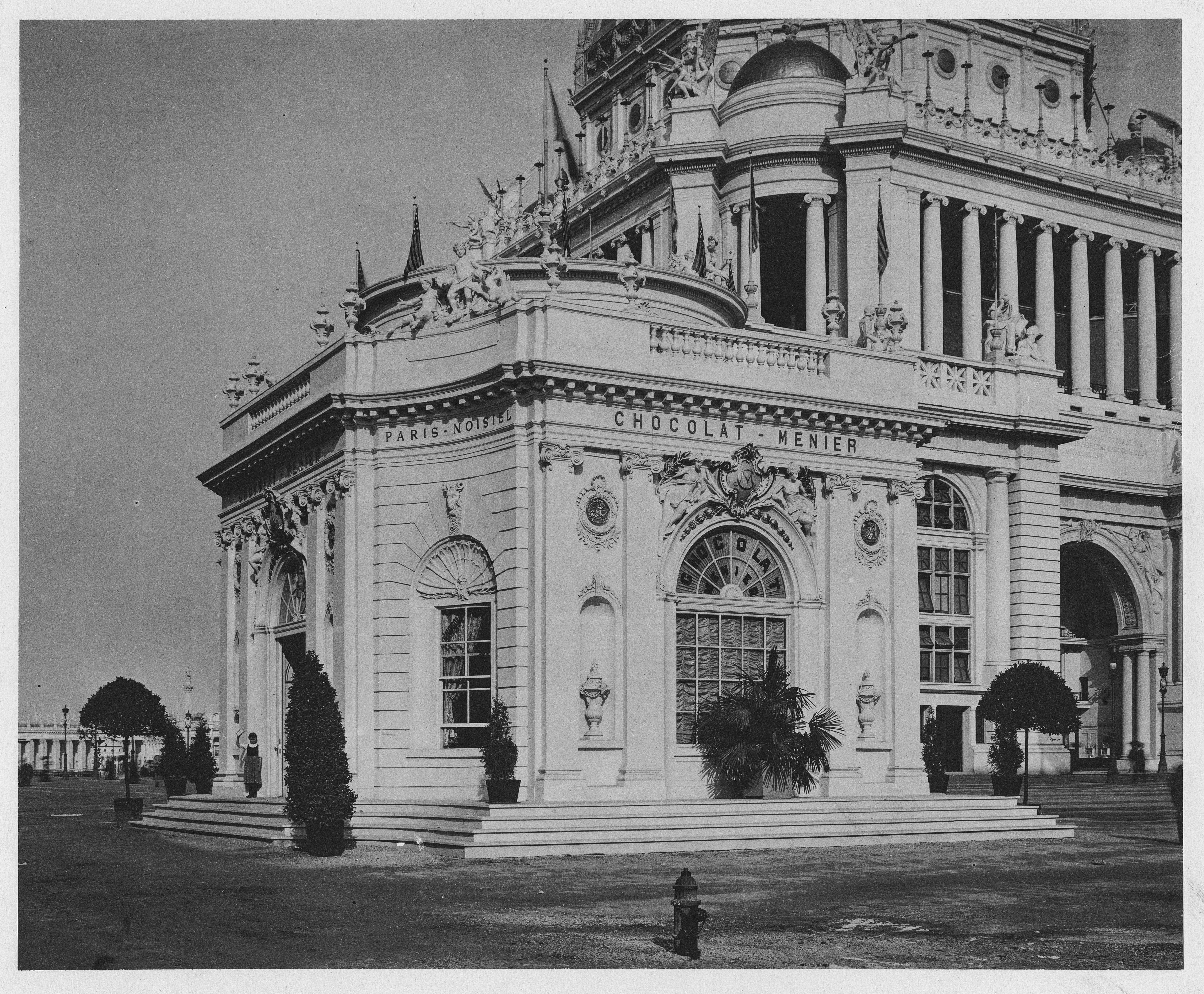 Menier Chocolate Pavilion, World's Columbian Exposition, Chicago (1893)