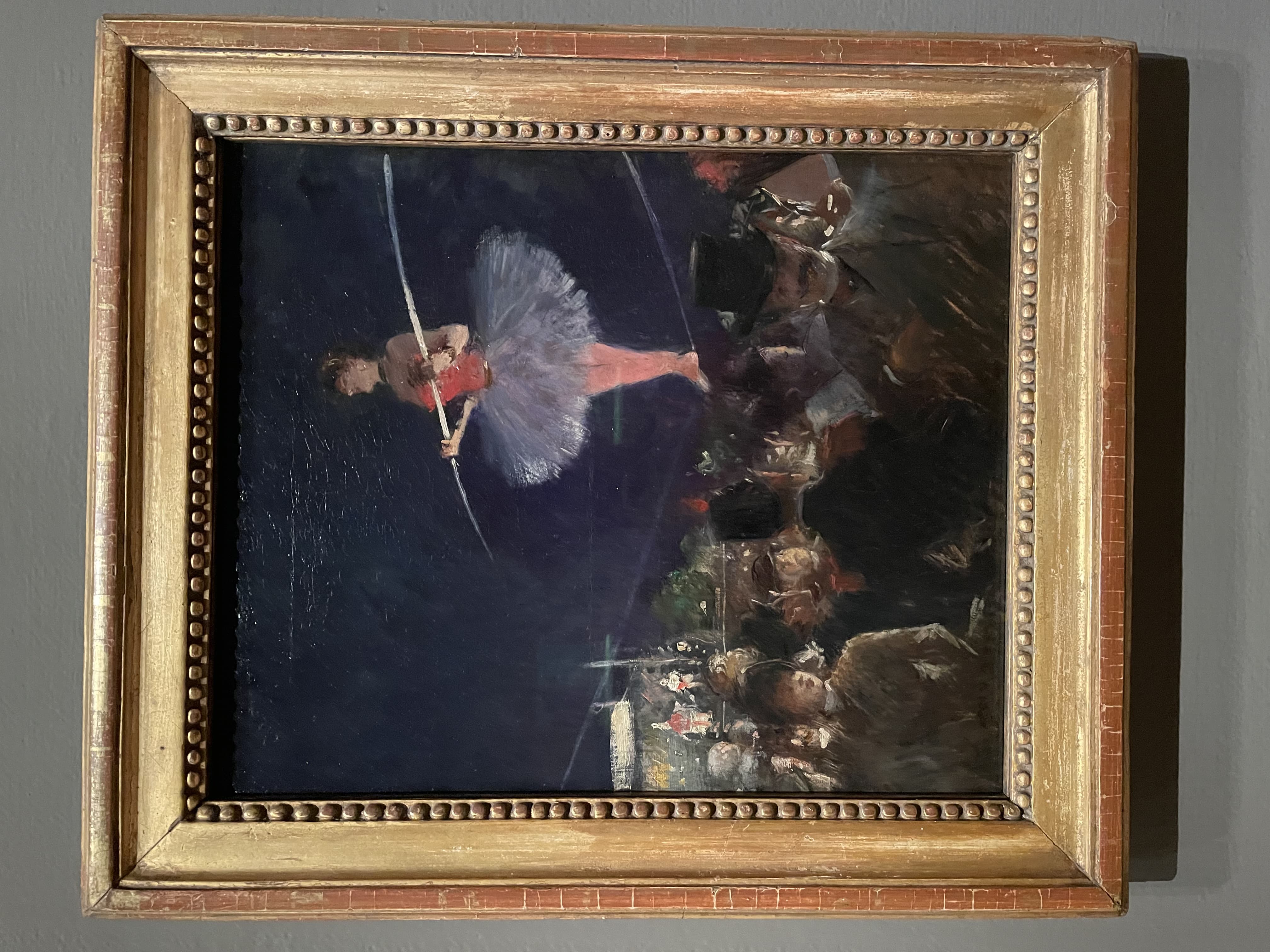 Miss La La at the Cirque Fernando by Edgar Degas (1879)