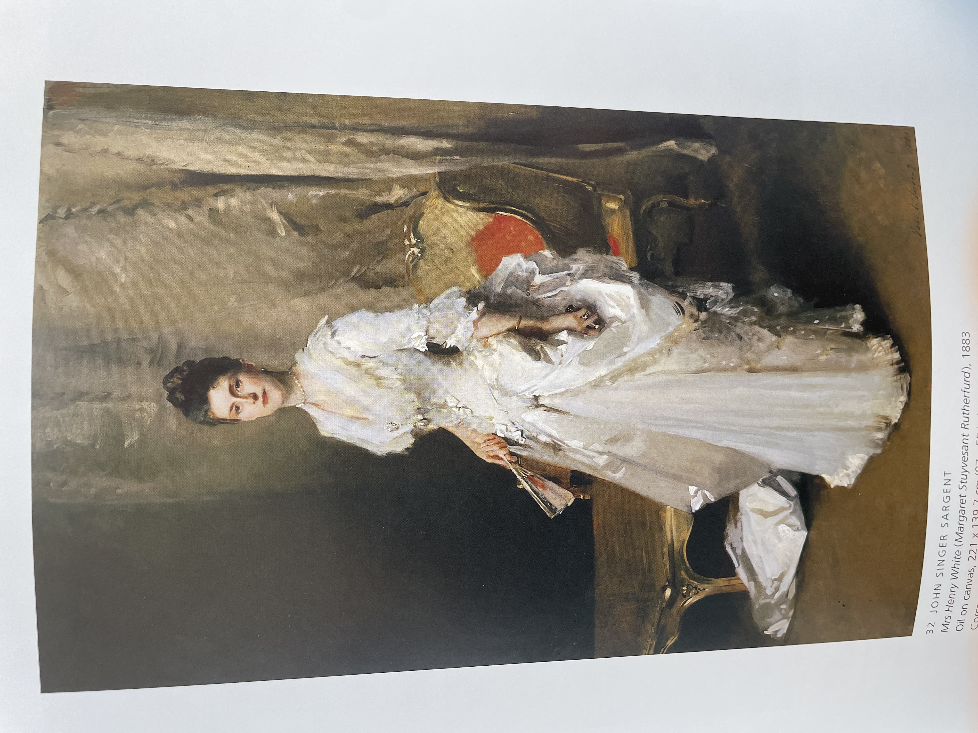 Mrs Henry White (Margaret Stuyvesant Rutherfurd) by John Singer Sargent (1883)