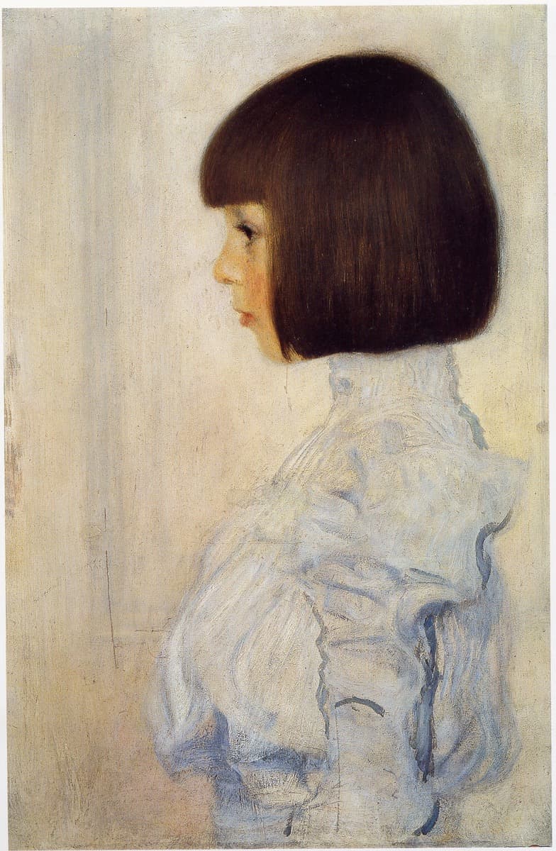 Portrait of a Girl by Olga Boznańska (circa 1890)