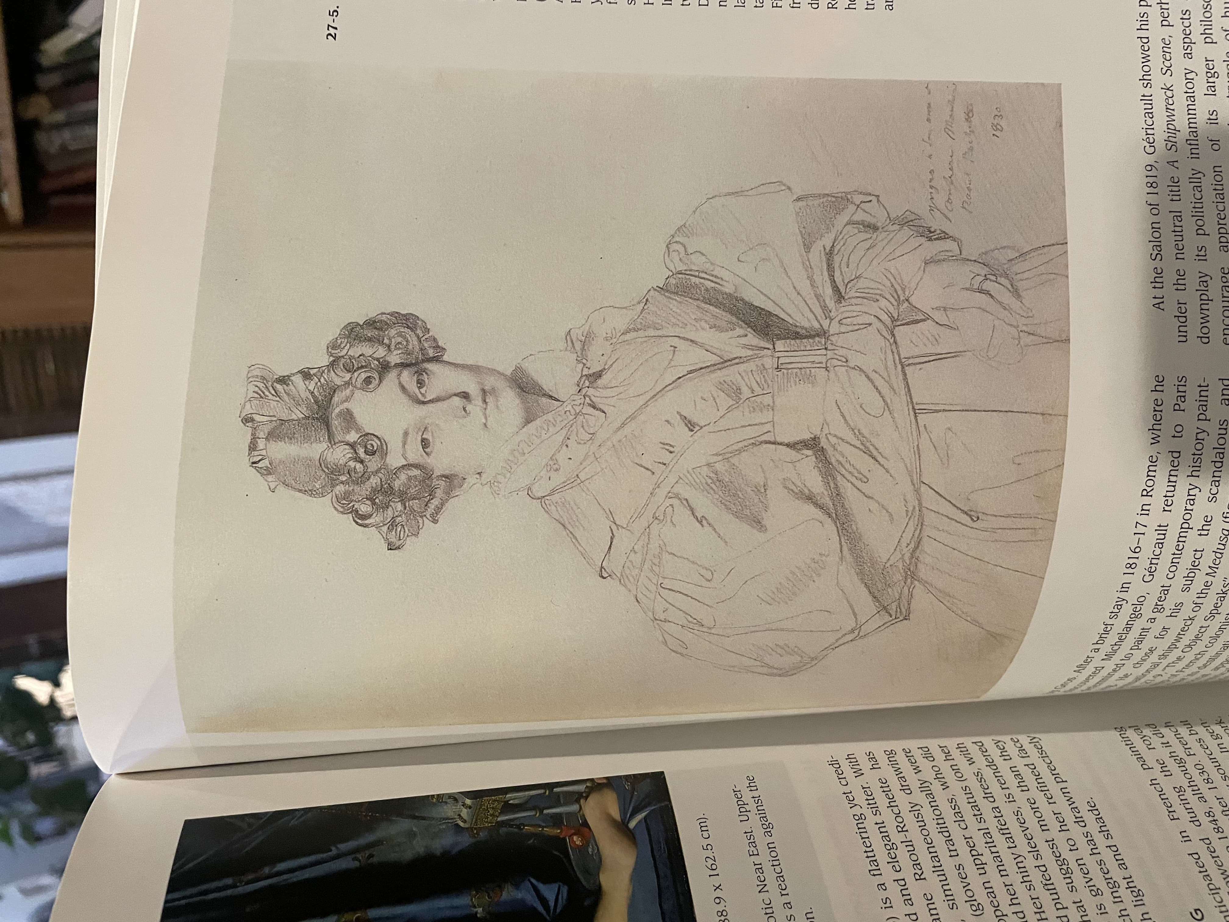 Portrait of Madame Raoul-Rochette by Jean-Auguste-Dominique Ingres (1830)