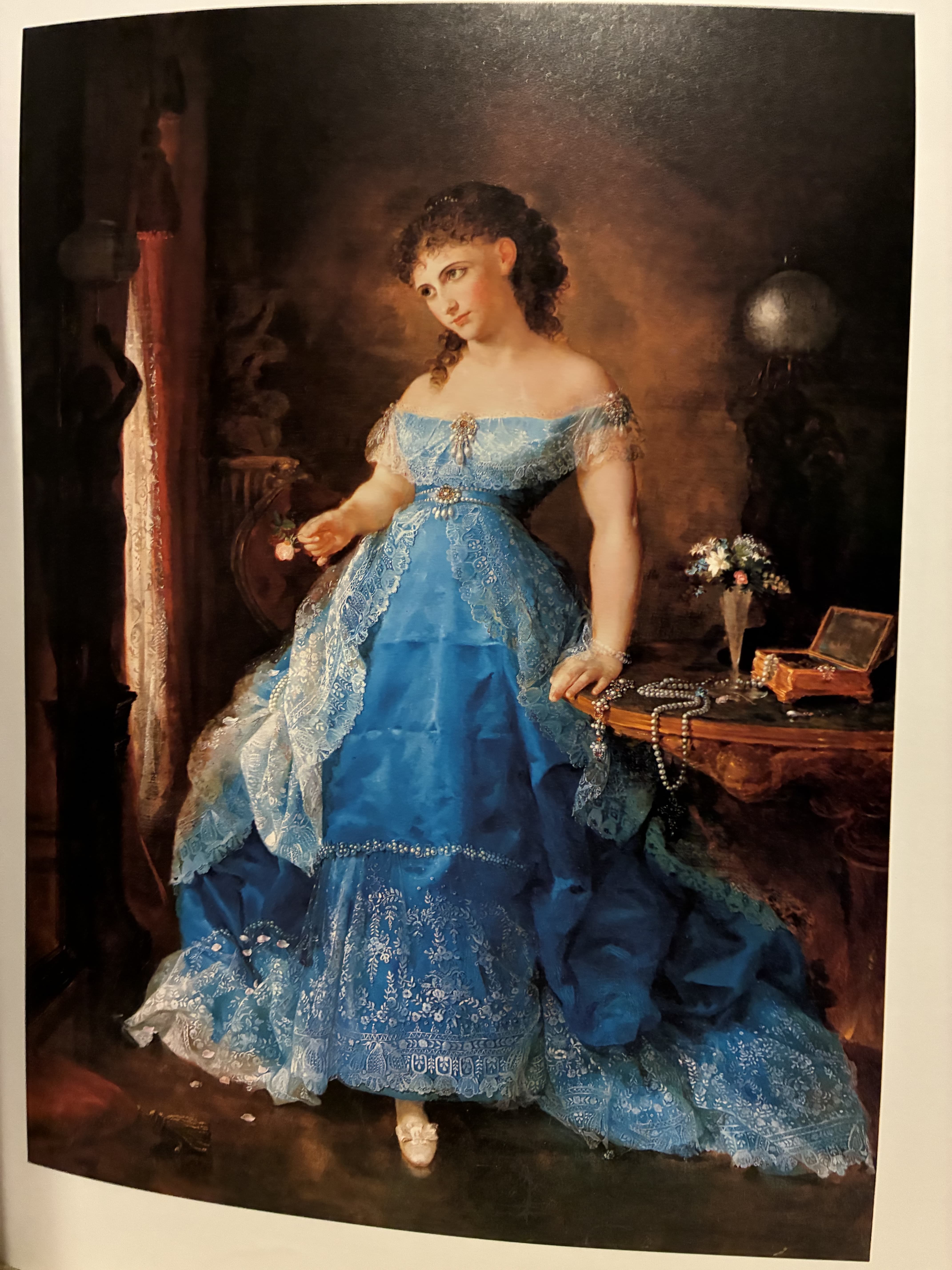 Portrait of Princess Maria Nikolaevna Volkonskaya by Karl Bryullov (1837)