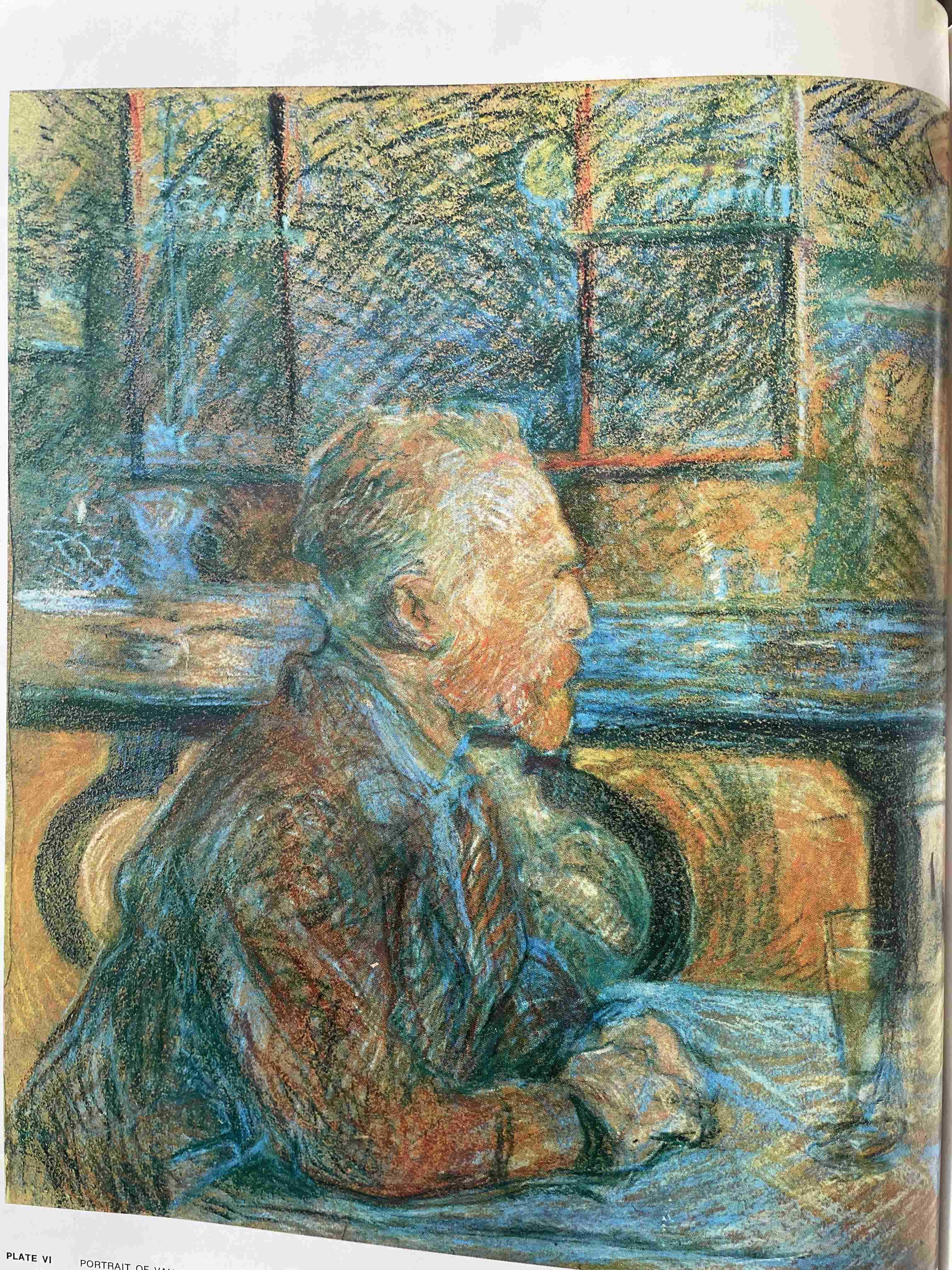 Portrait of Vincent van Gogh by Henri de Toulouse-Lautrec (1887)
