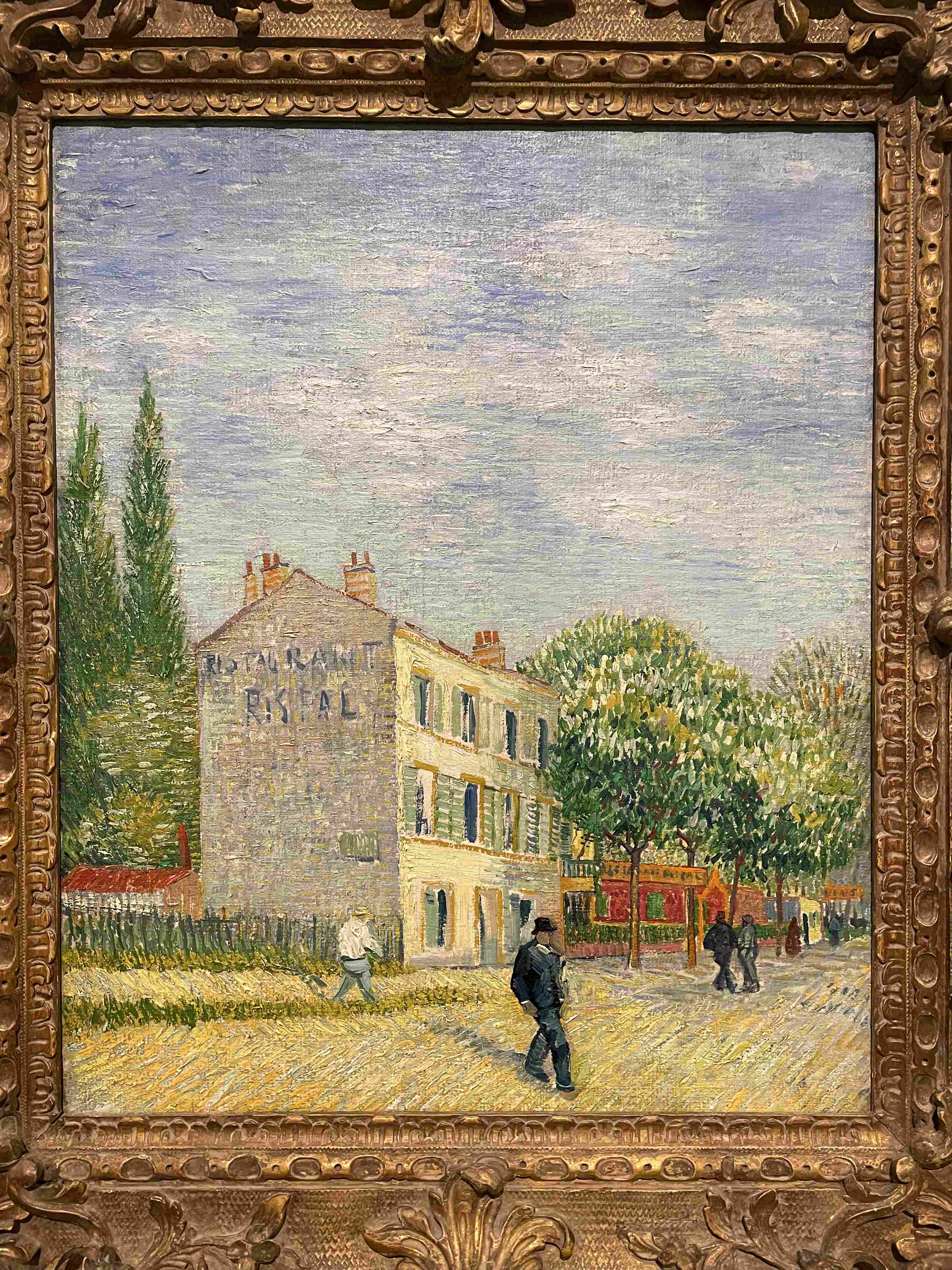 Restaurant de la Sirène at Asnières by Vincent van Gogh (1887)
