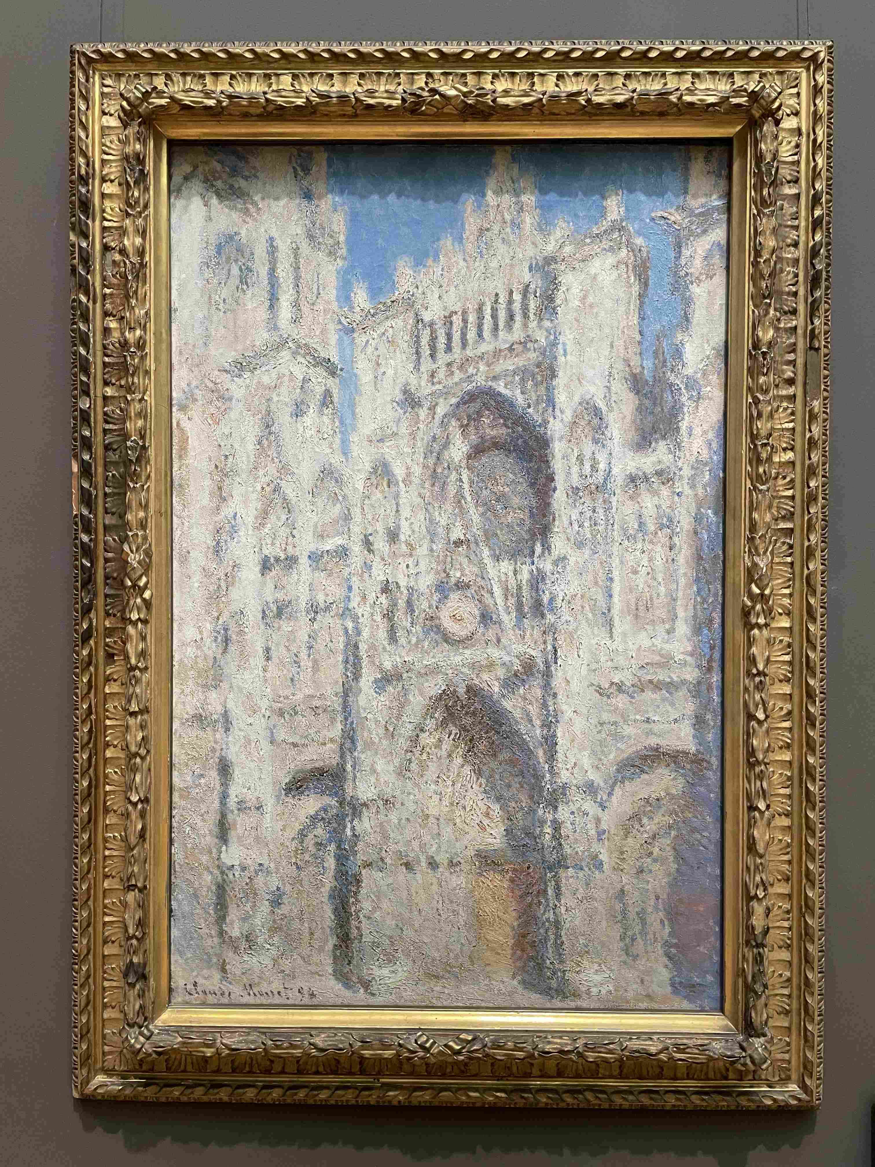 Rouen Cathedral, Façade (Morning Effect) by Claude Monet (1894)