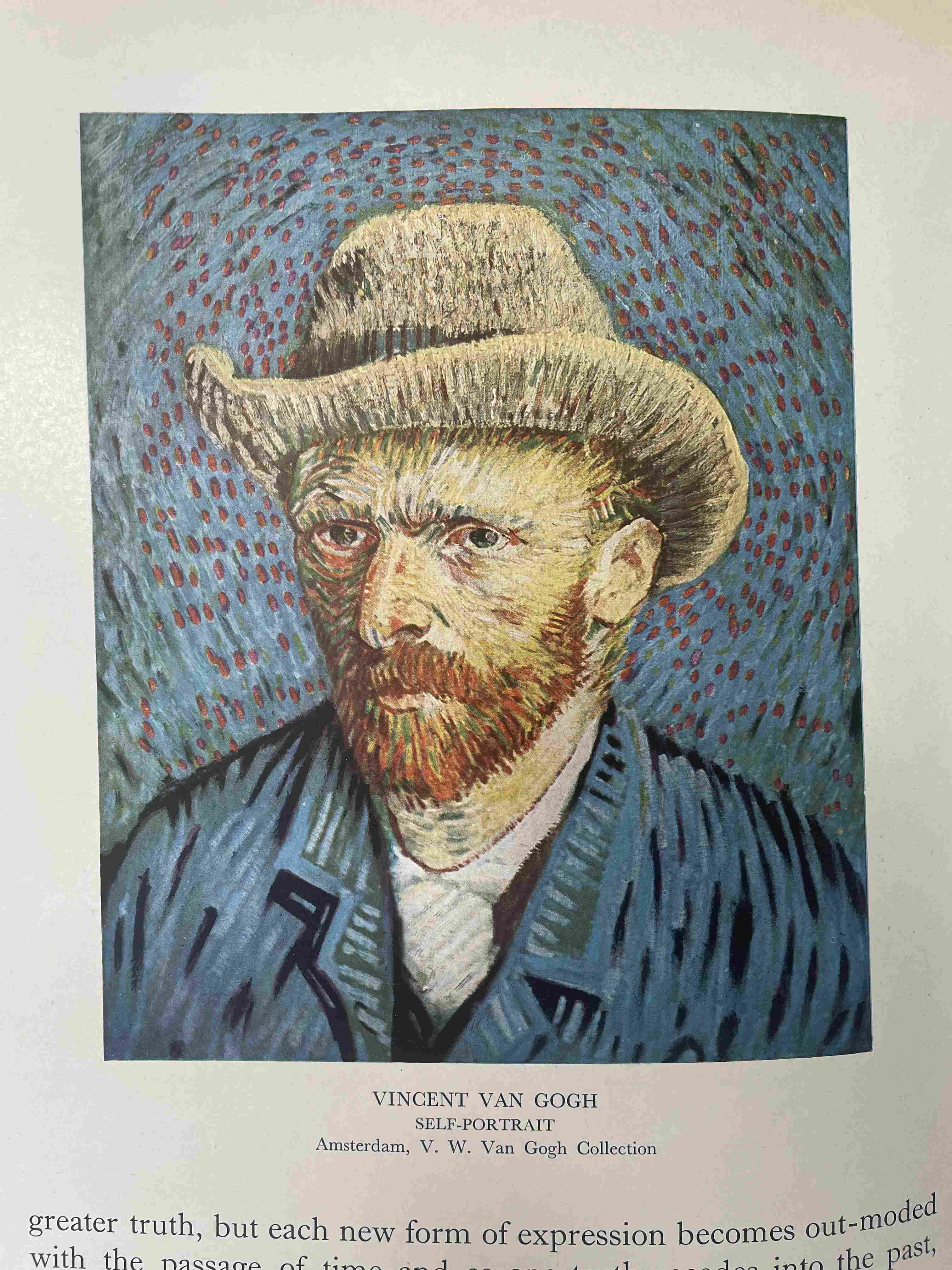 Self-Portrait with Straw Hat by Vincent van Gogh (1887)