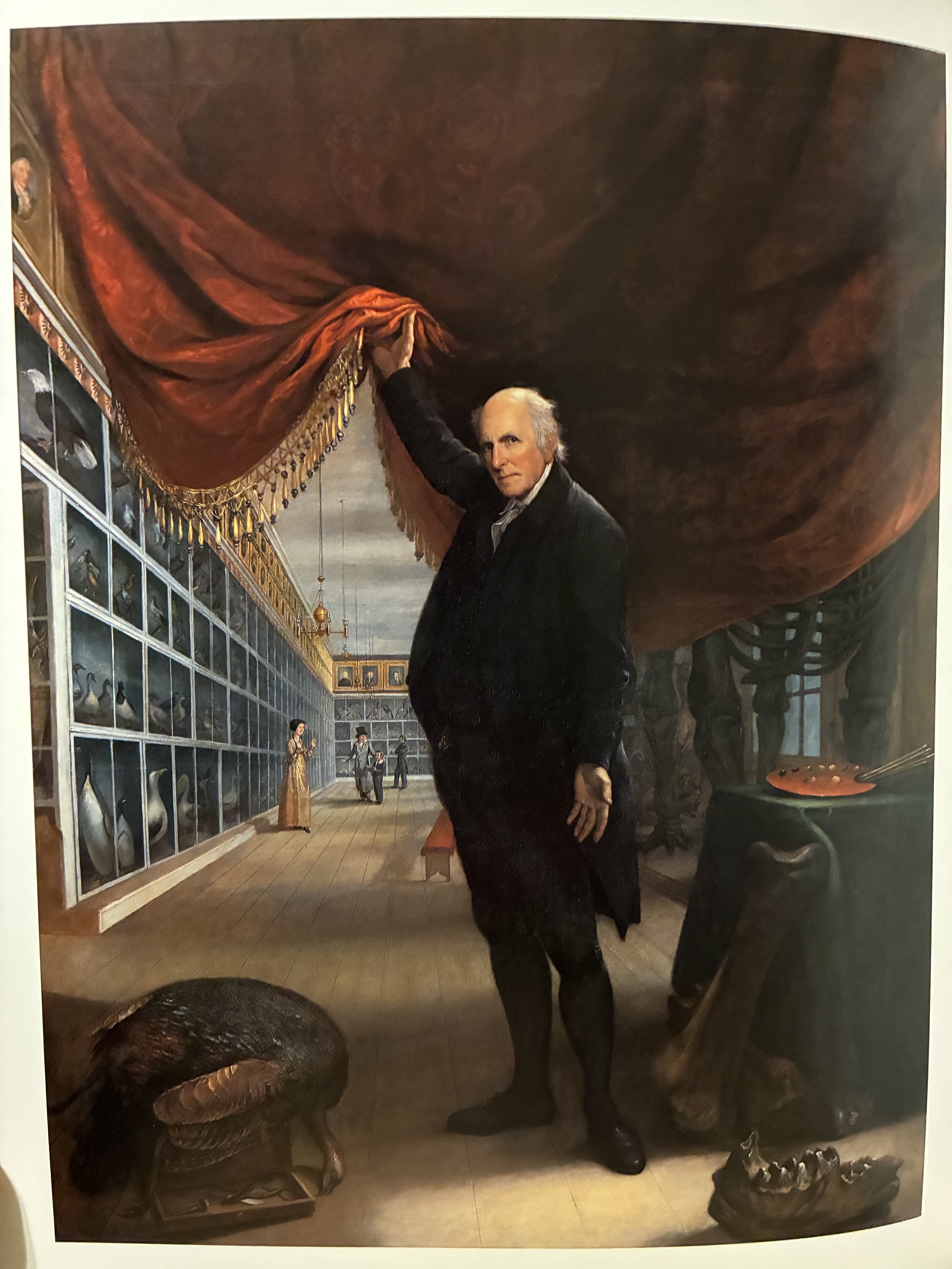 The Artist in His Museum by Charles Willson Peale (1822)