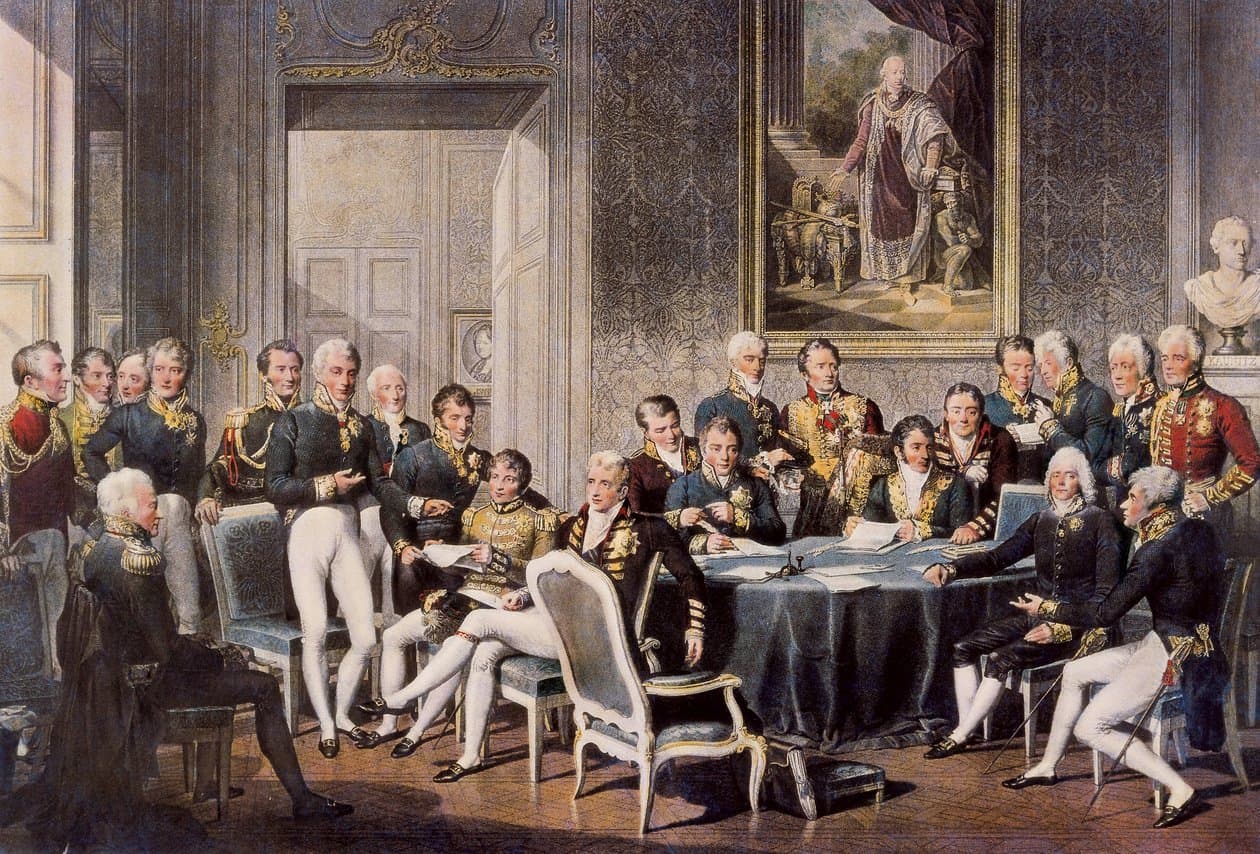 The Congress of Vienna by Jean-Baptiste Isabey (1815)
