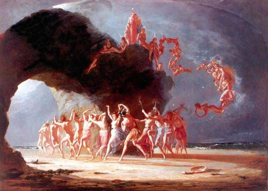 The Dance of the Witches by Luis Ricardo Falero (1880)