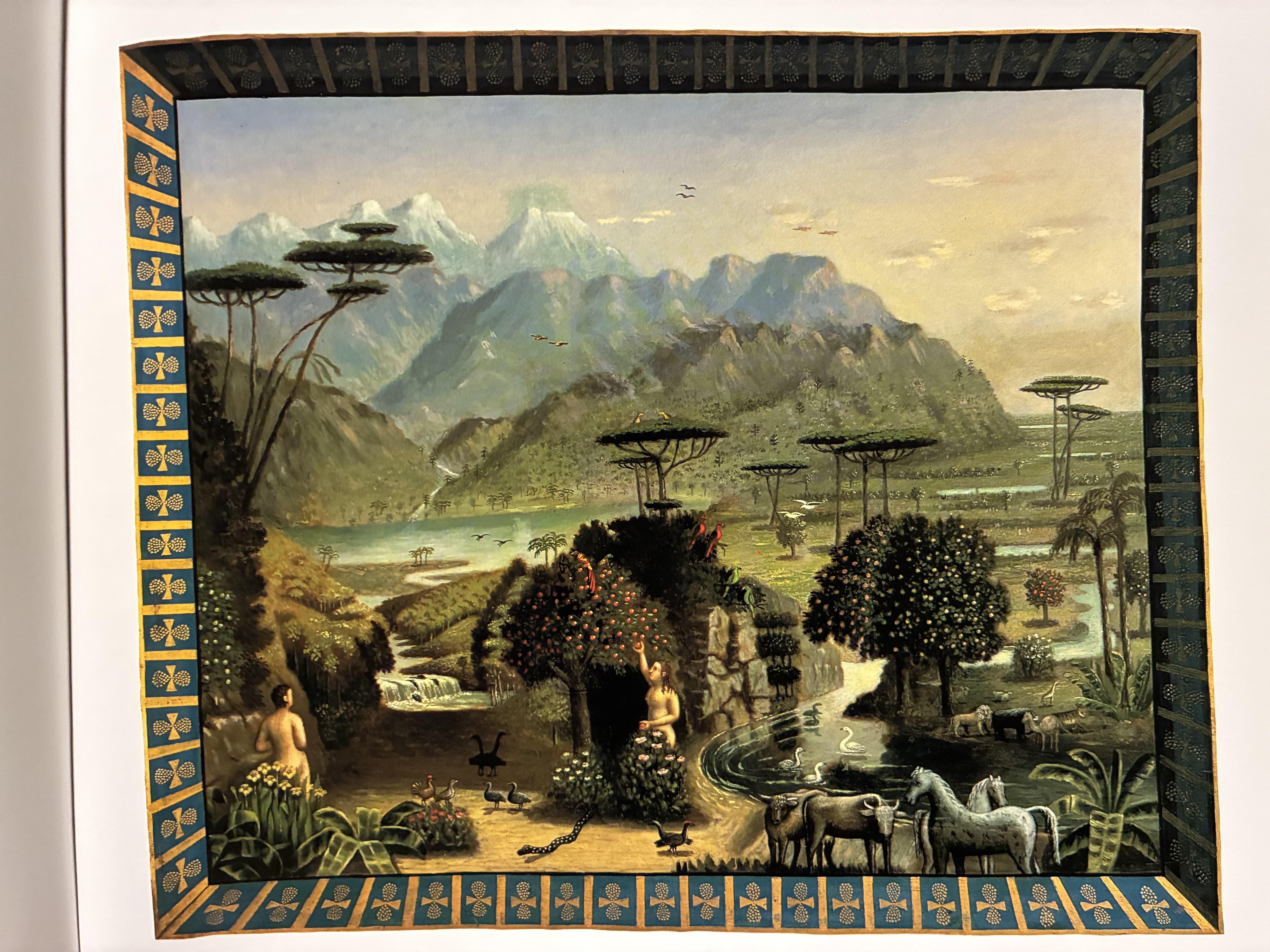 The Garden of Eden by Erastus Salisbury Field (c. 1865)
