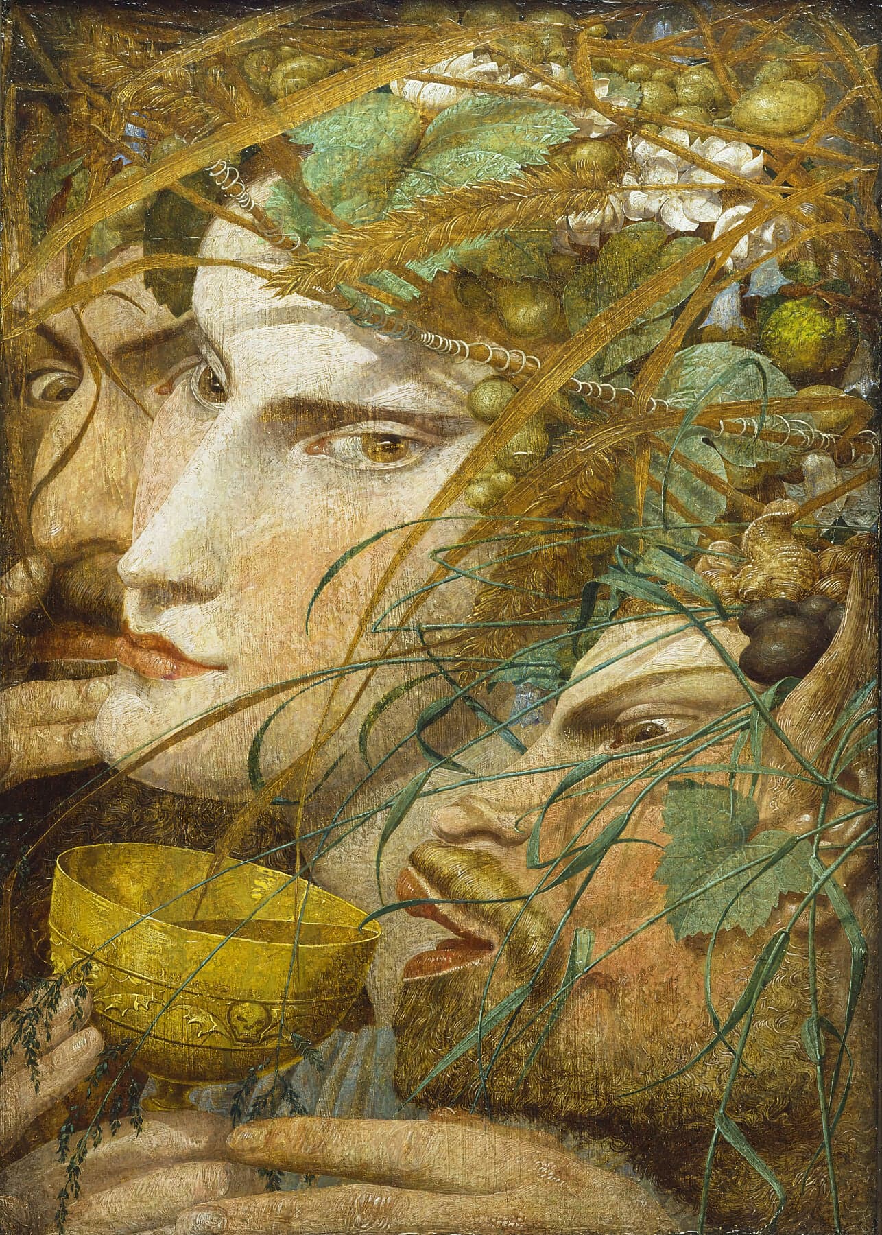 The God of Wine by Sir Edward Burne-Jones (c. 1878)